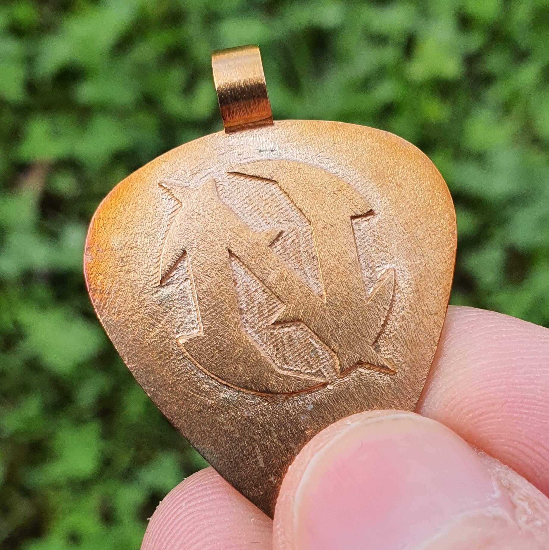 NiTride Standard Guitar Pick Pendant