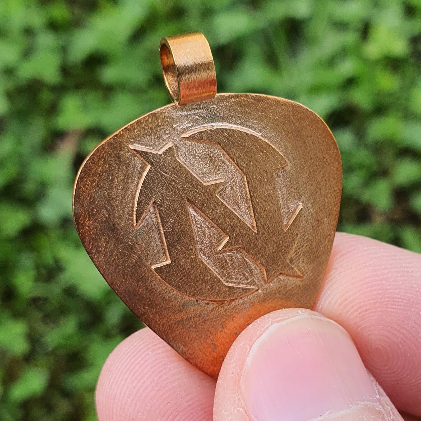 NiTride Standard Guitar Pick Pendant