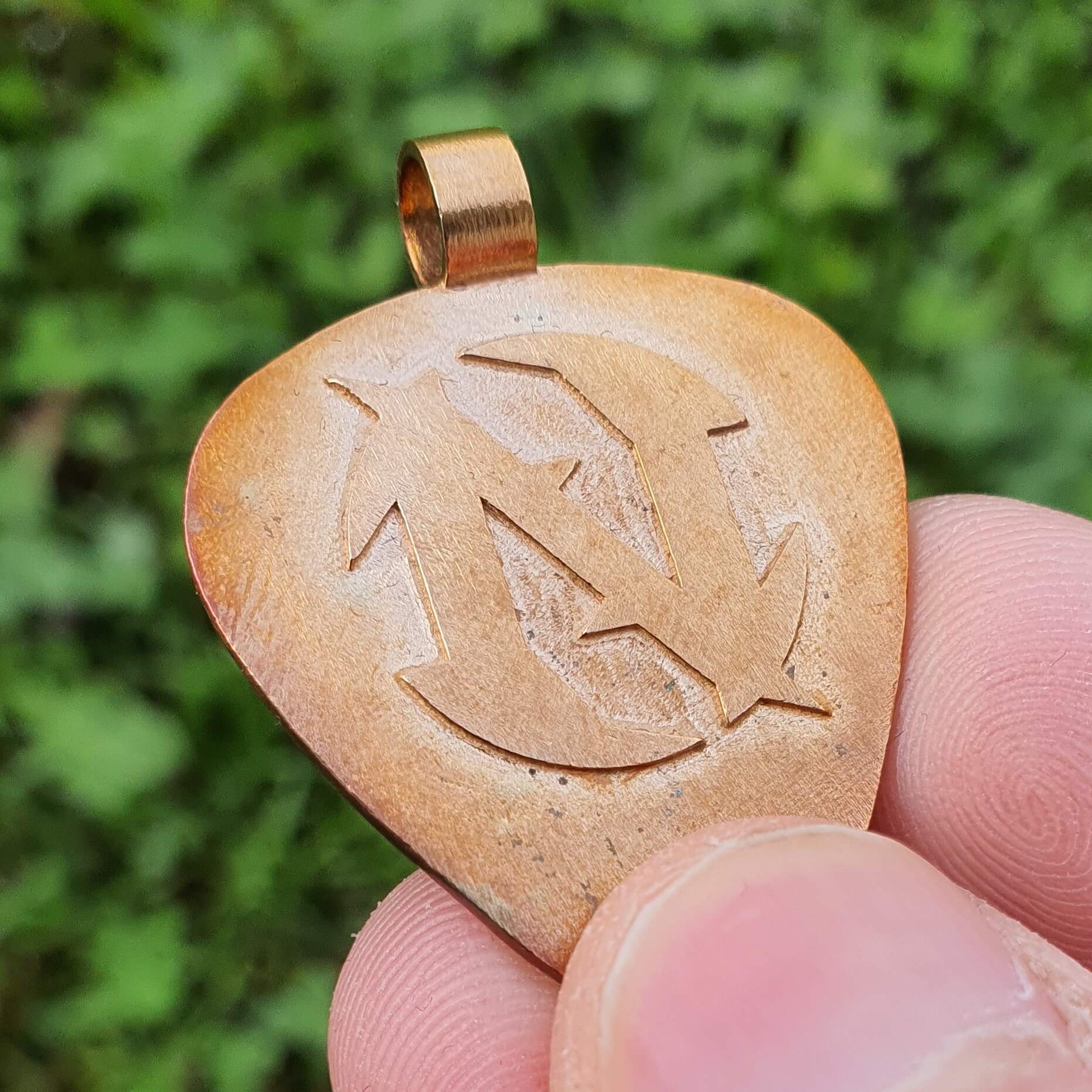 NiTride Standard Guitar Pick Pendant