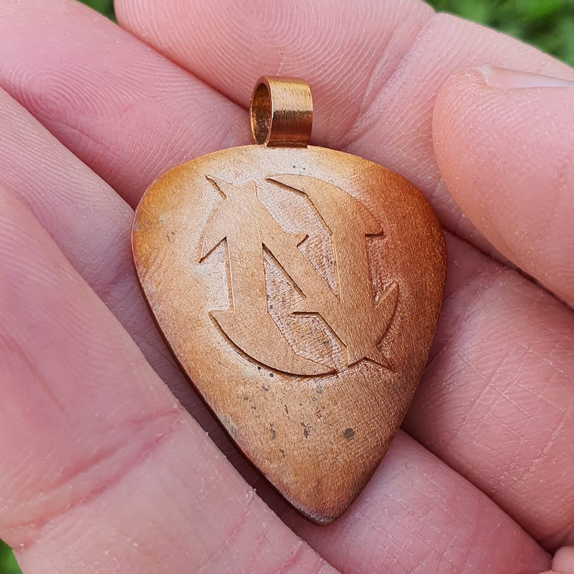 NiTride Standard Guitar Pick Pendant