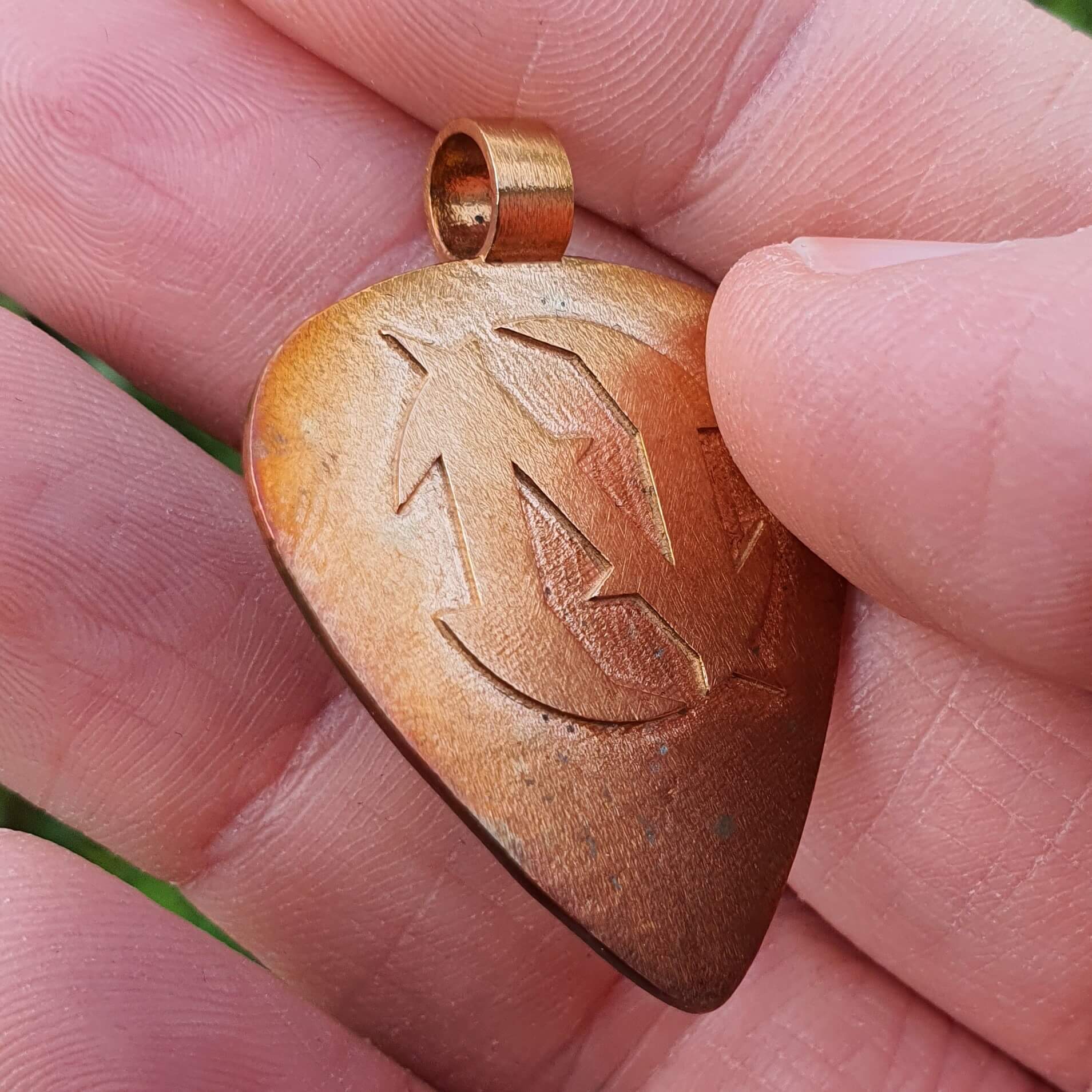 NiTride Standard Guitar Pick Pendant