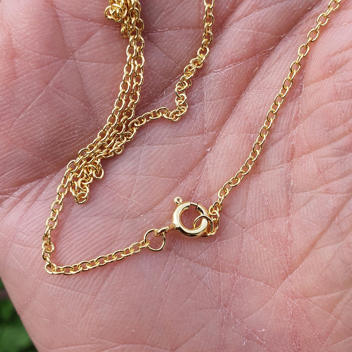 Yellow Gold-Filled Cable Chain