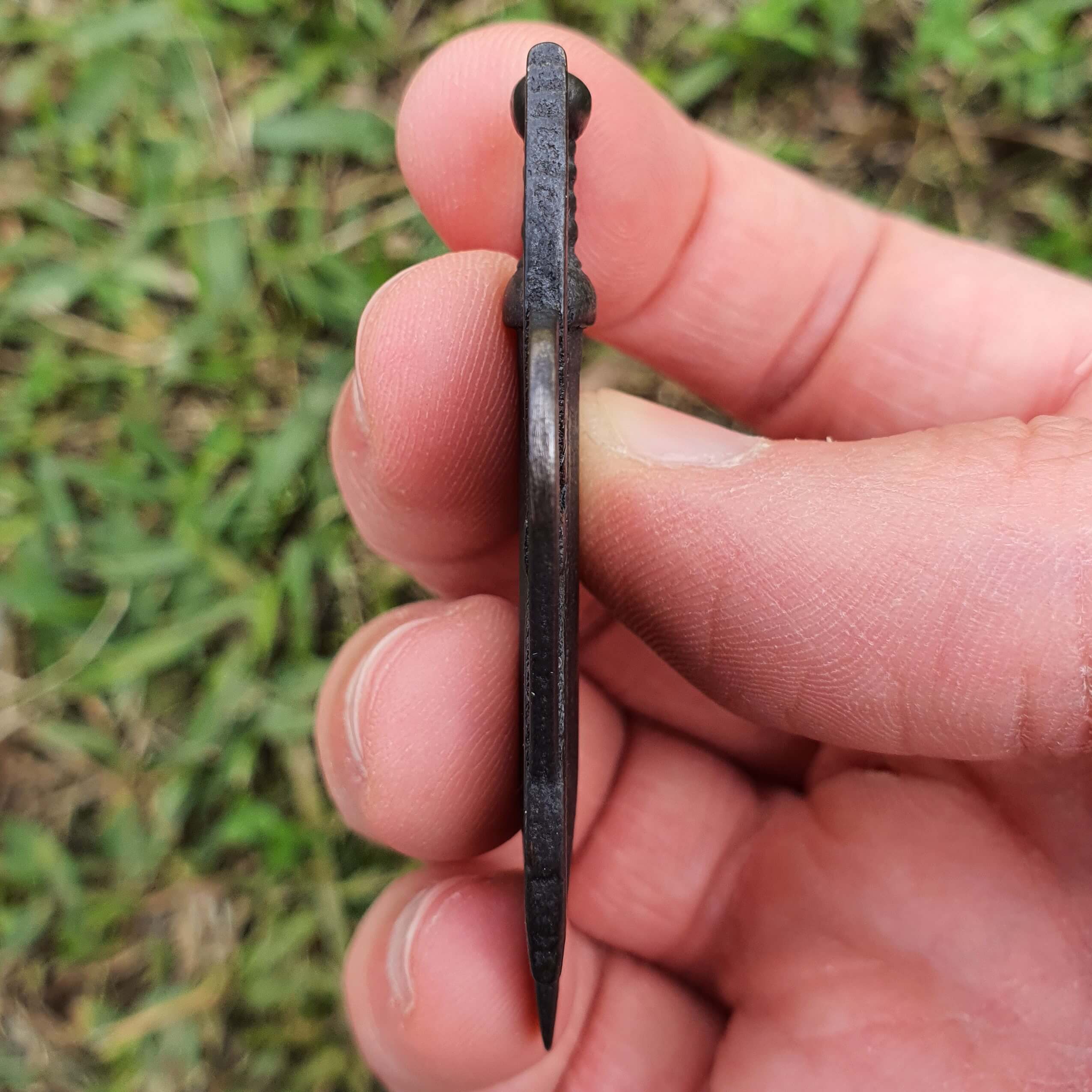 Roman Soldier Guitar Pick (Metal)