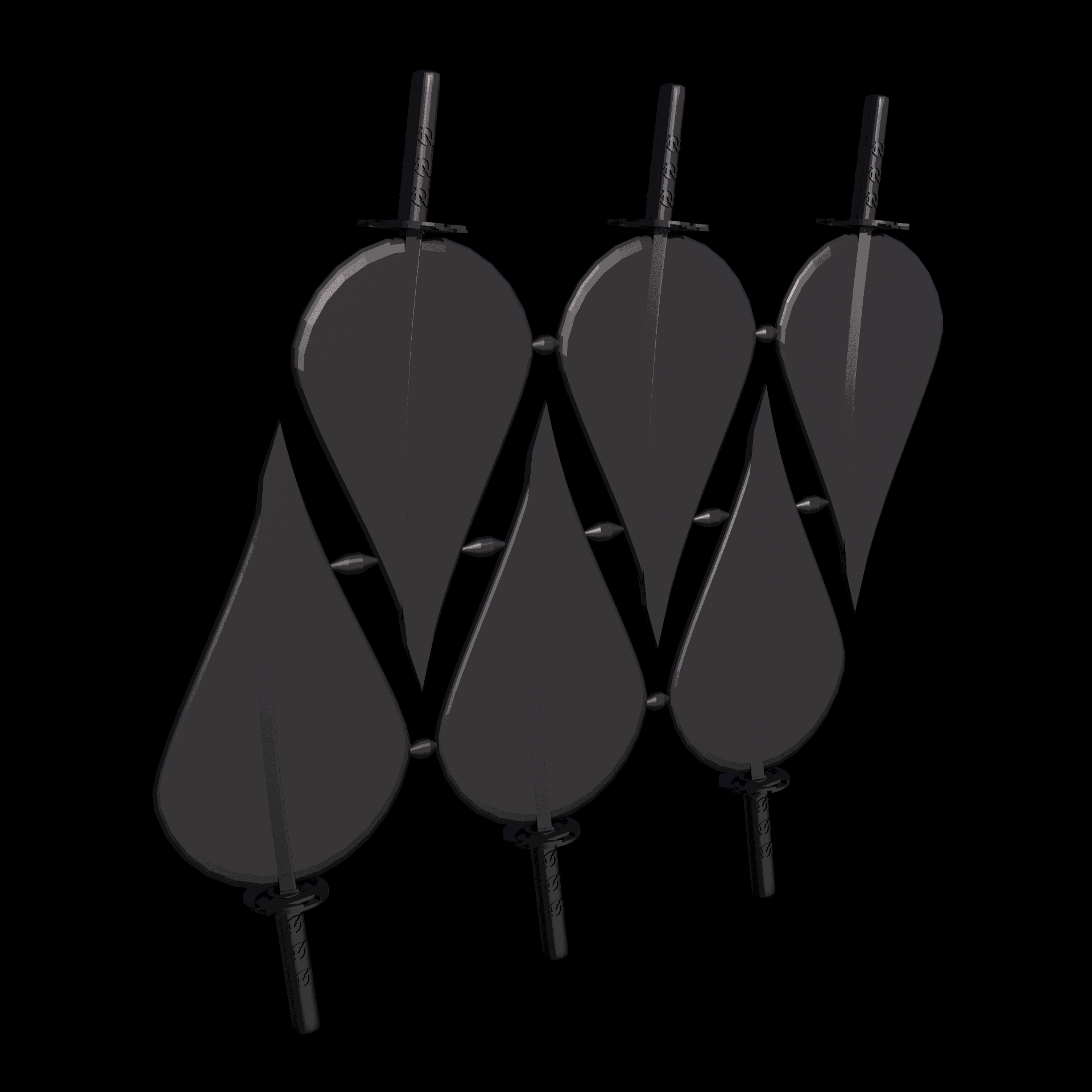 Thermoplastic Polyurethane, manufactured using HP Multi Jet Fusion (3D printing), with a slightly rough, matte surface finish.