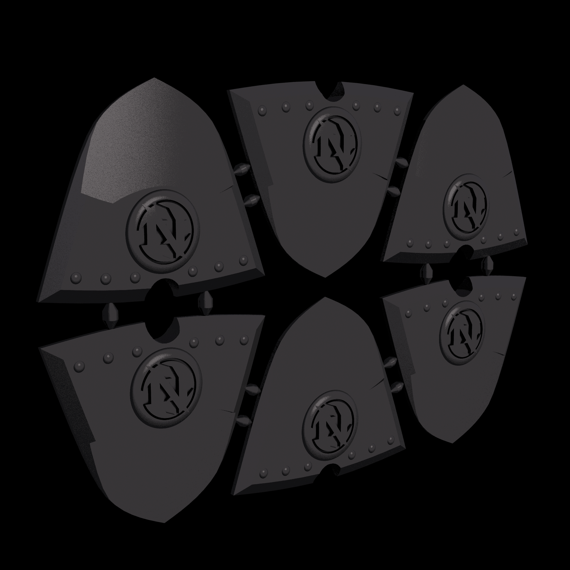 PA12 plastic, manufactured using 3D printing, with a slightly rough, matte surface finish.