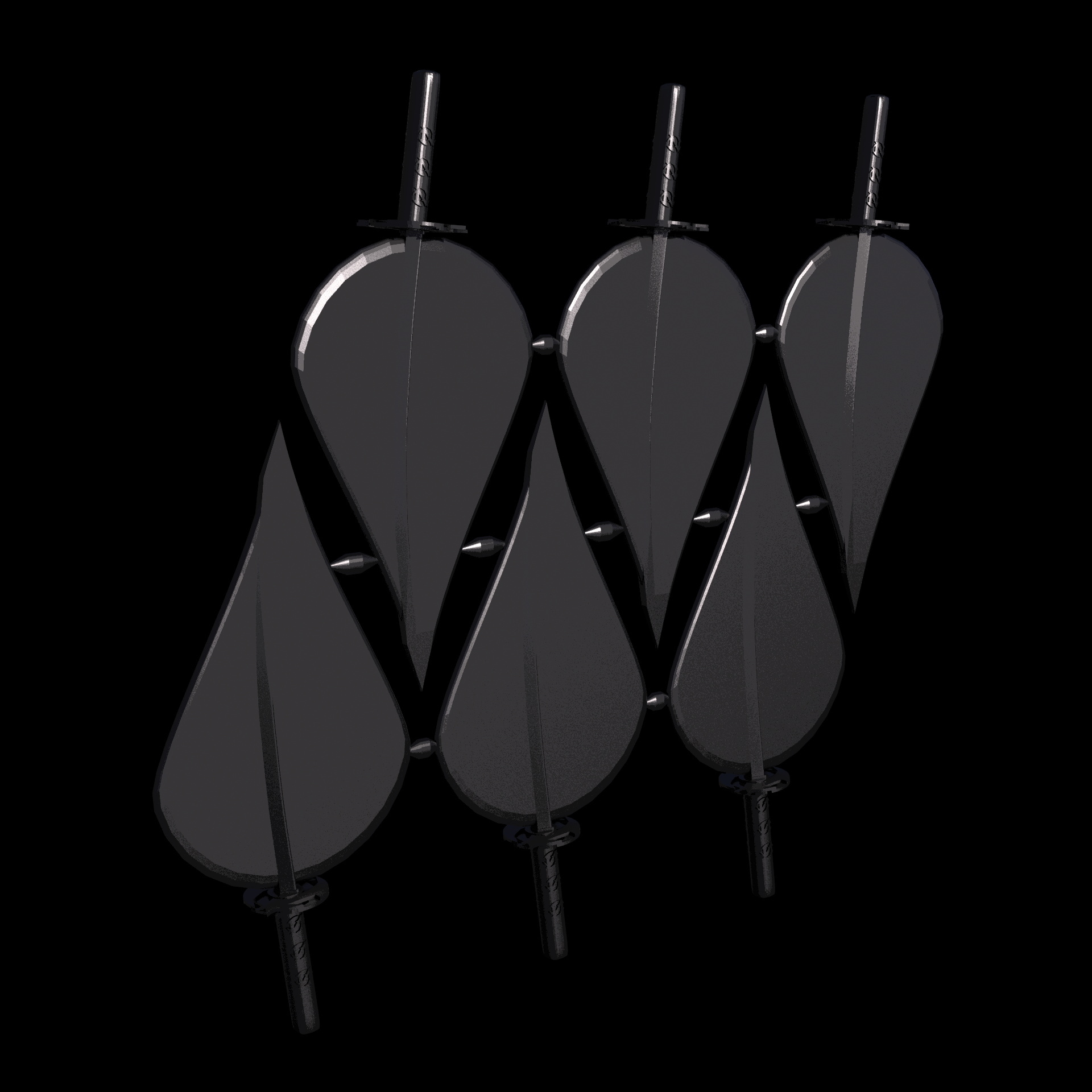 PA12 plastic infused with glass beads for high stiffness and dimensional accuracy, manufactured using 3D printing, with a slightly rough, matte surface finish.