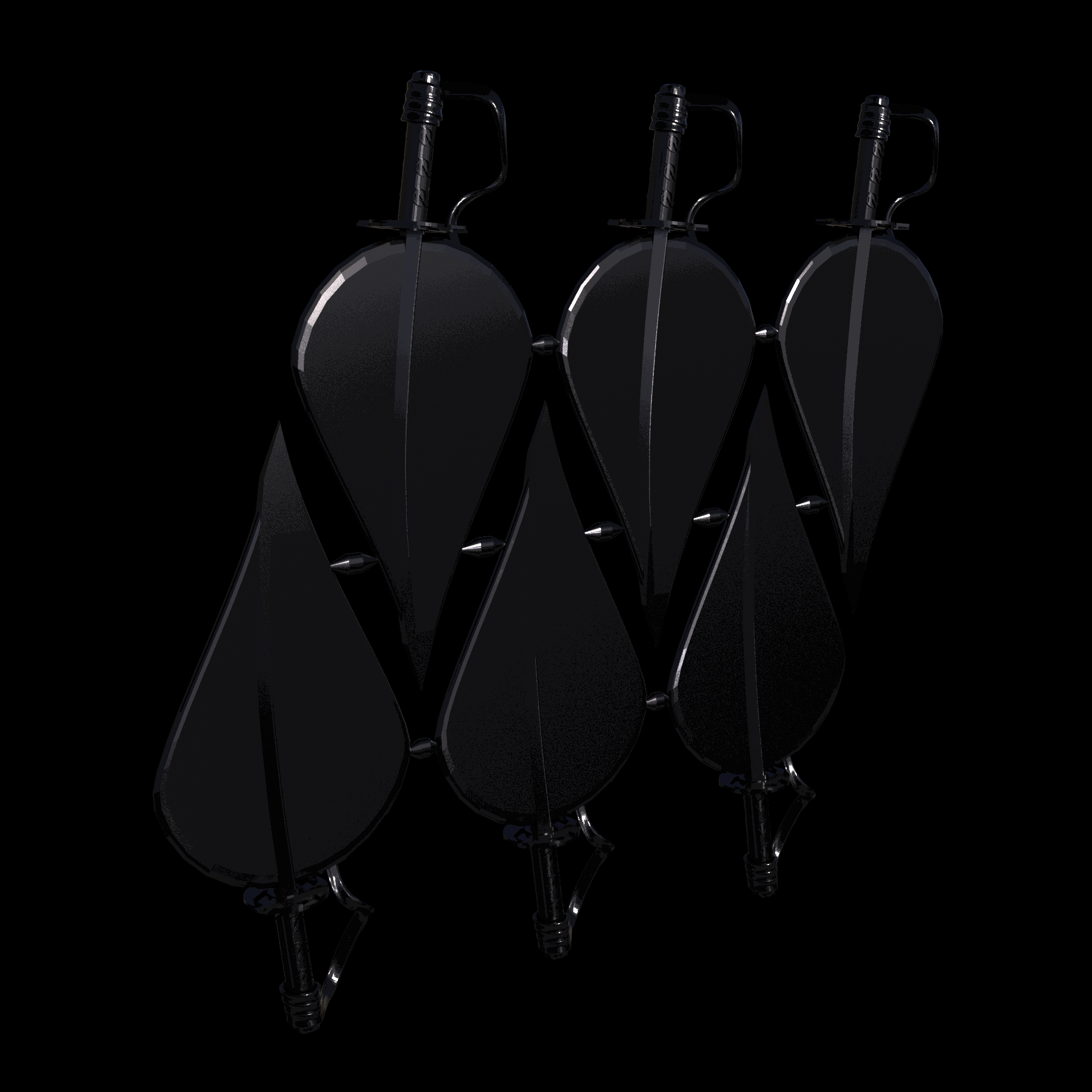 Thermoplastic Polyurethane, manufactured using HP Multi Jet Fusion (3D printing), with a smooth, shiny surface finish, created using a physio-chemical process to vapor smooth the surface.