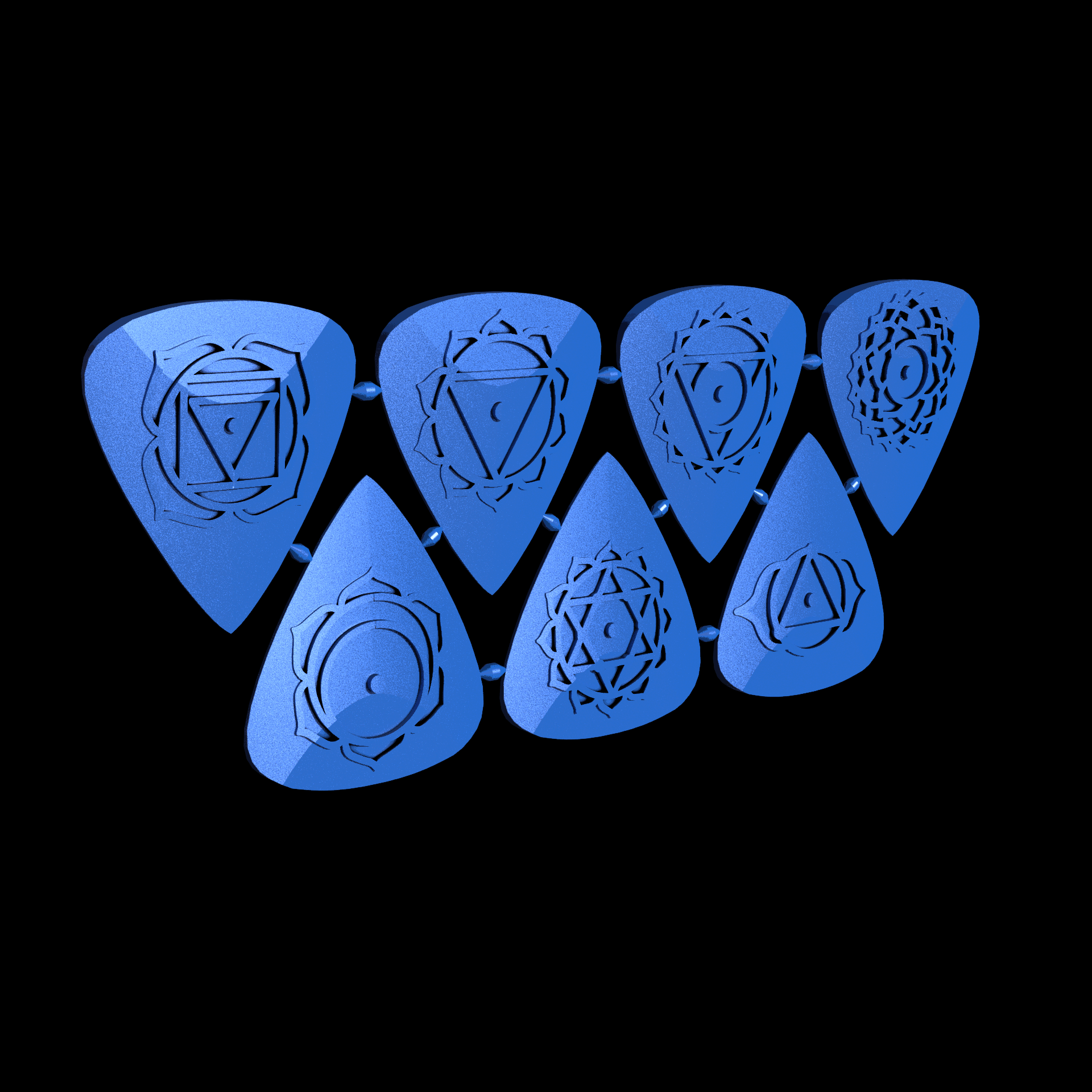 Nylon 12 plastic, manufactured using 3D printing, with a smooth surface finish.