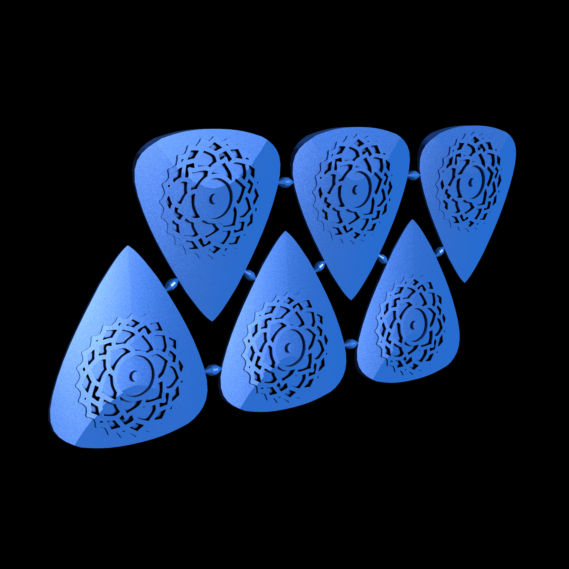 Nylon 12 plastic, manufactured using 3D printing, with a smooth surface finish.