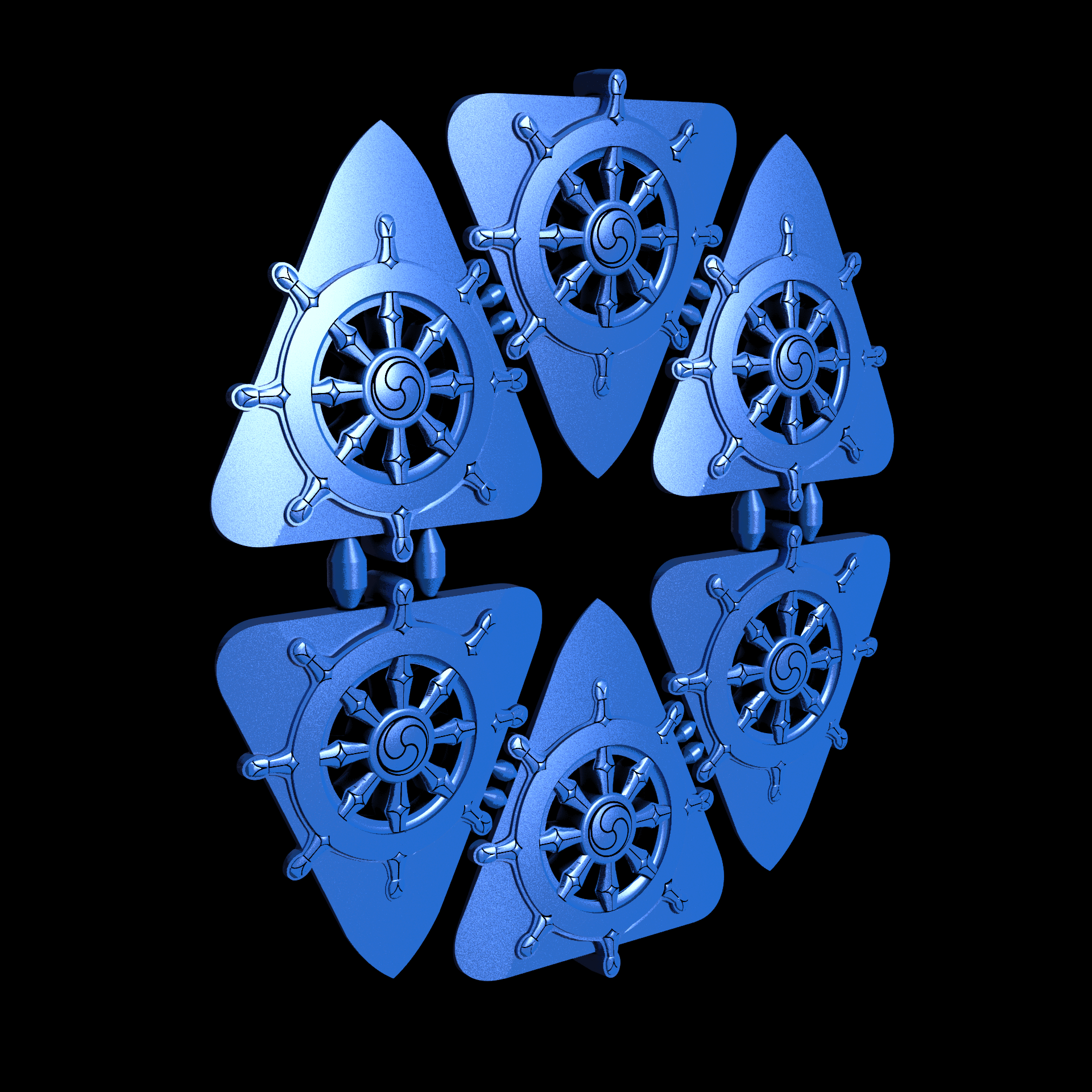 Nylon 12 plastic, manufactured using 3D printing, with a smooth surface finish.