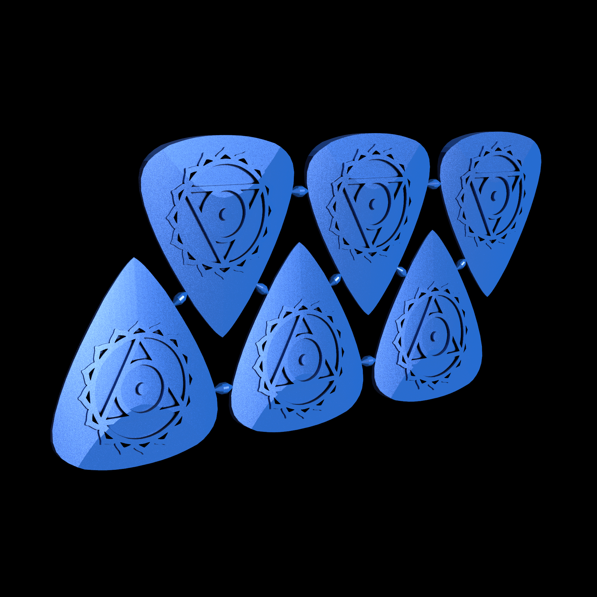 Nylon 12 plastic, manufactured using 3D printing, with a smooth surface finish.