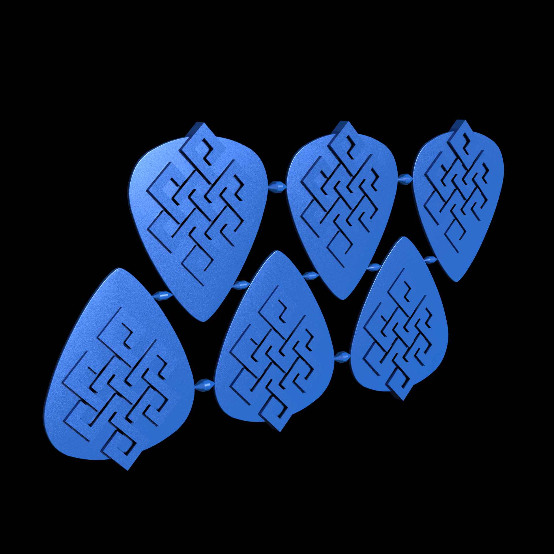 Nylon 12 plastic, manufactured using 3D printing, with a smooth surface finish.