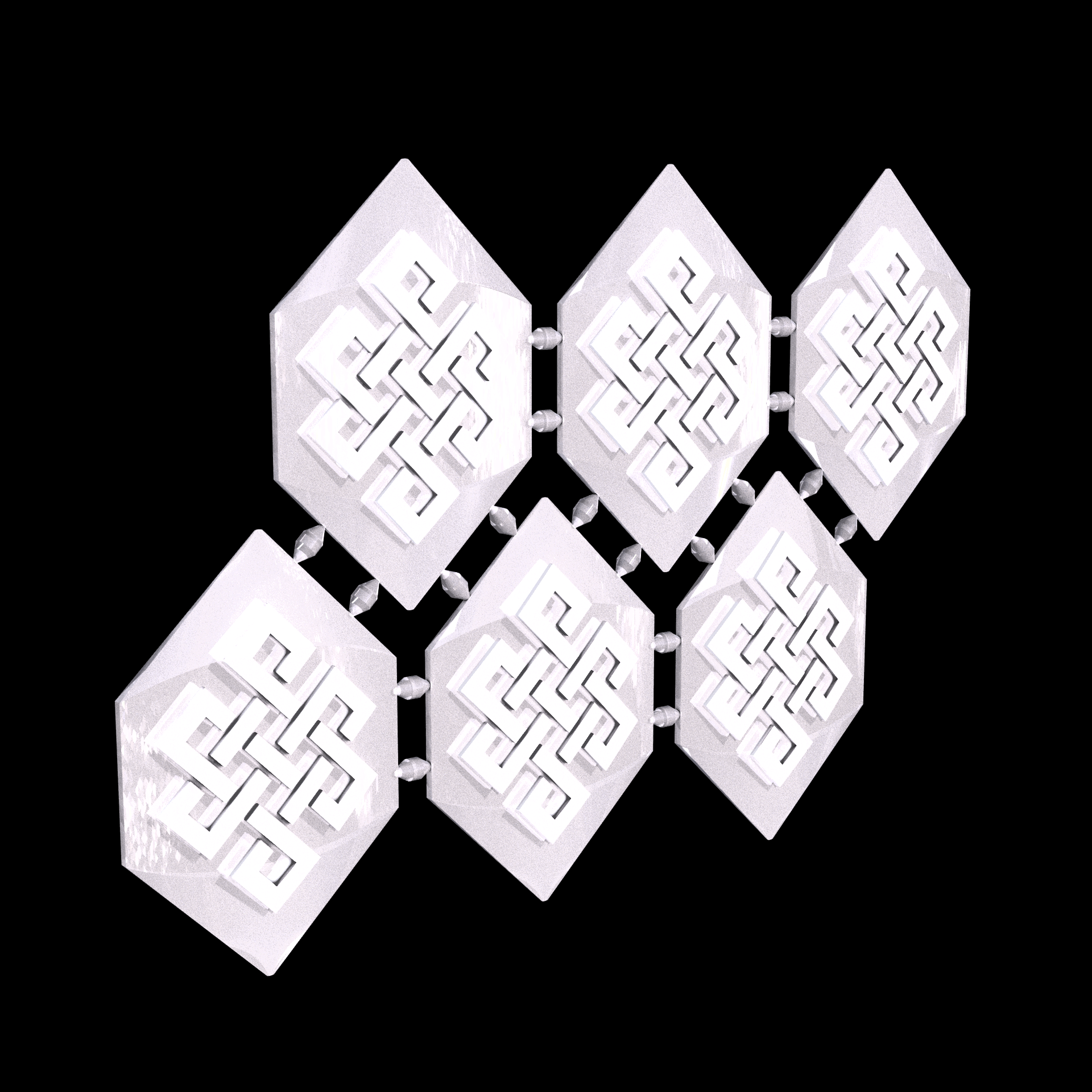 Translucent and rigid acrylate photopolymer, manufactured using Stereolithography (3D printing), that has a smooth surface finish.