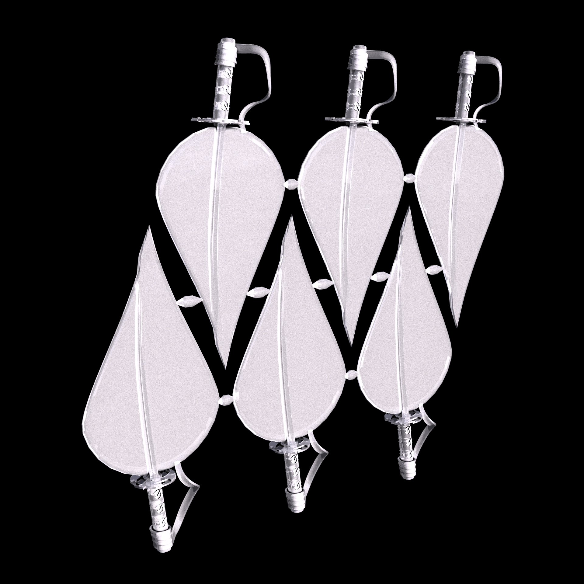 Translucent and rigid acrylate photopolymer, manufactured using Stereolithography (3D printing), that has a smooth surface finish.