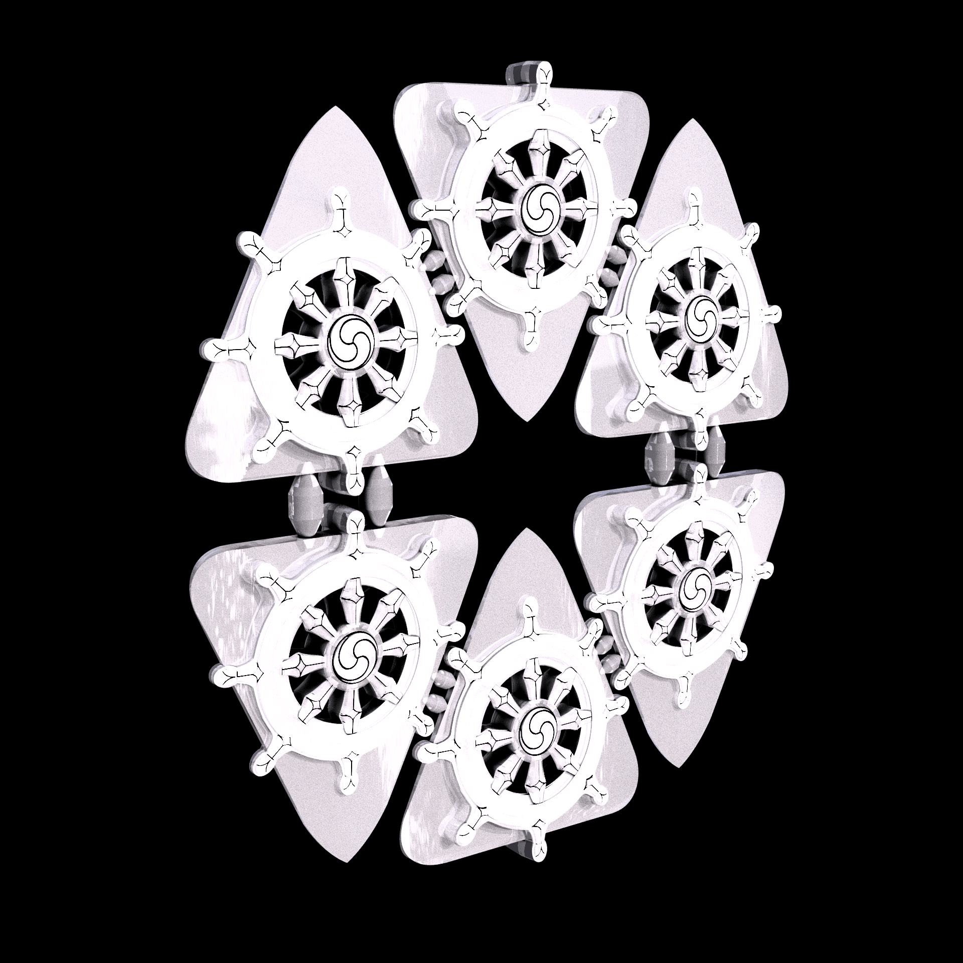 Translucent and rigid acrylate photopolymer, manufactured using Stereolithography (3D printing), that has a smooth surface finish.