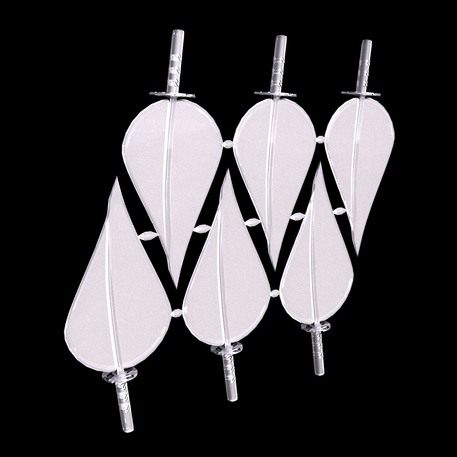 Translucent and rigid acrylate photopolymer, manufactured using Stereolithography (3D printing), that has a smooth surface finish.