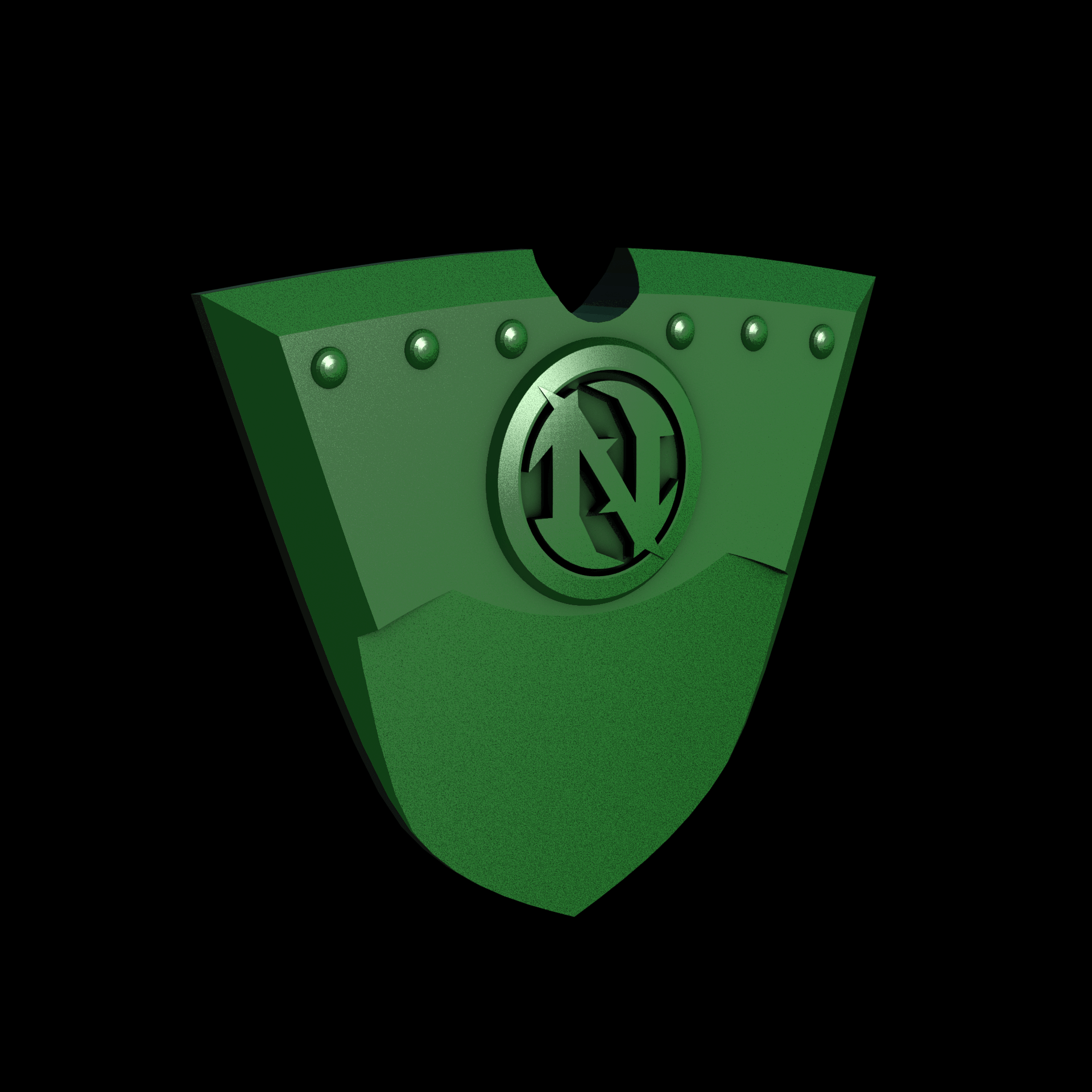 Nylon 12 plastic, manufactured using 3D printing, with a smooth surface finish.