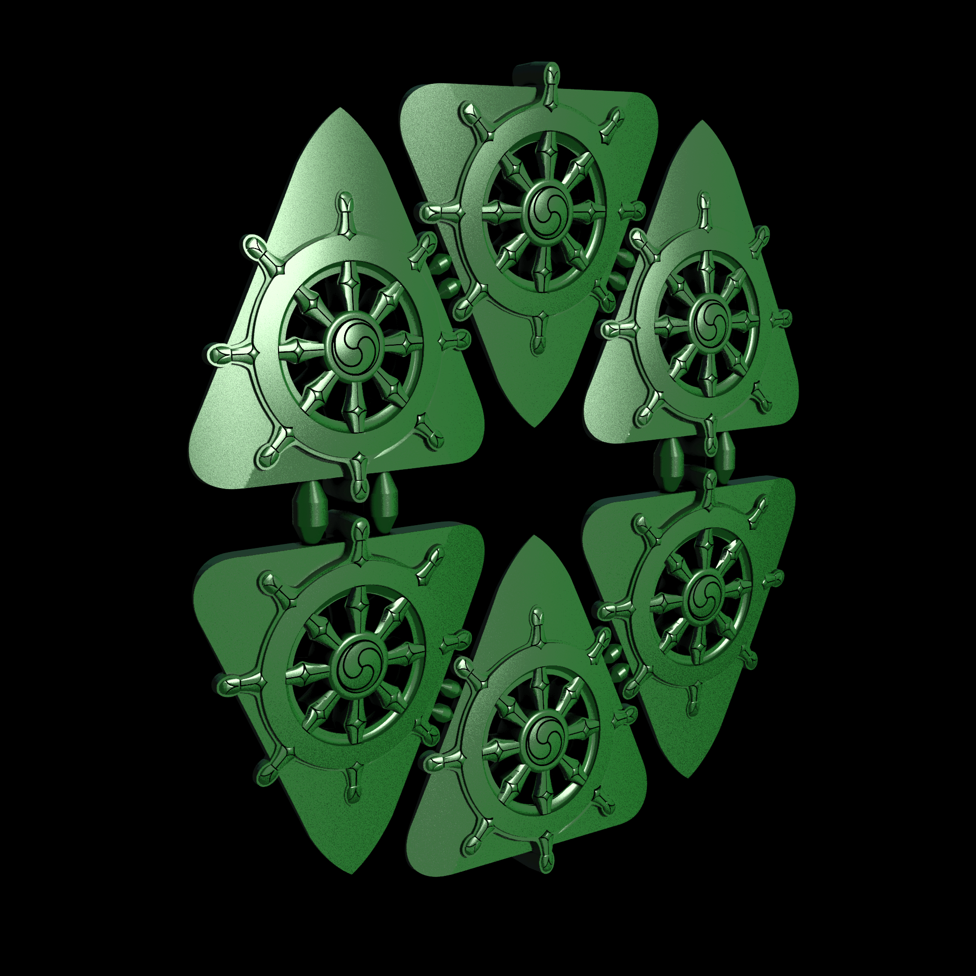 Nylon 12 plastic, manufactured using 3D printing, with a smooth surface finish.