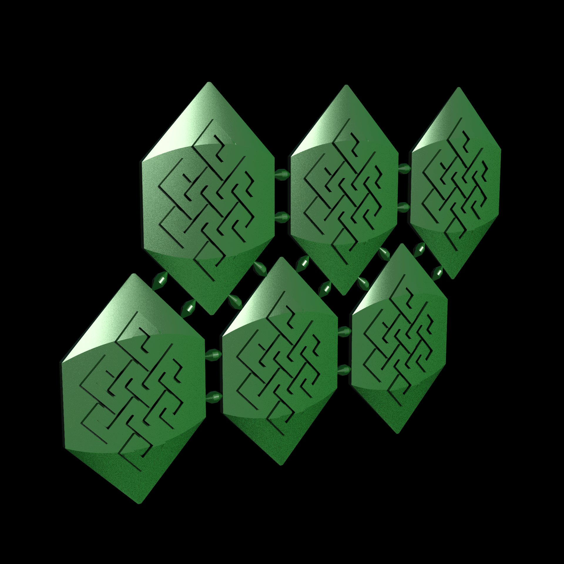 Nylon 12 plastic, manufactured using 3D printing, with a smooth surface finish.