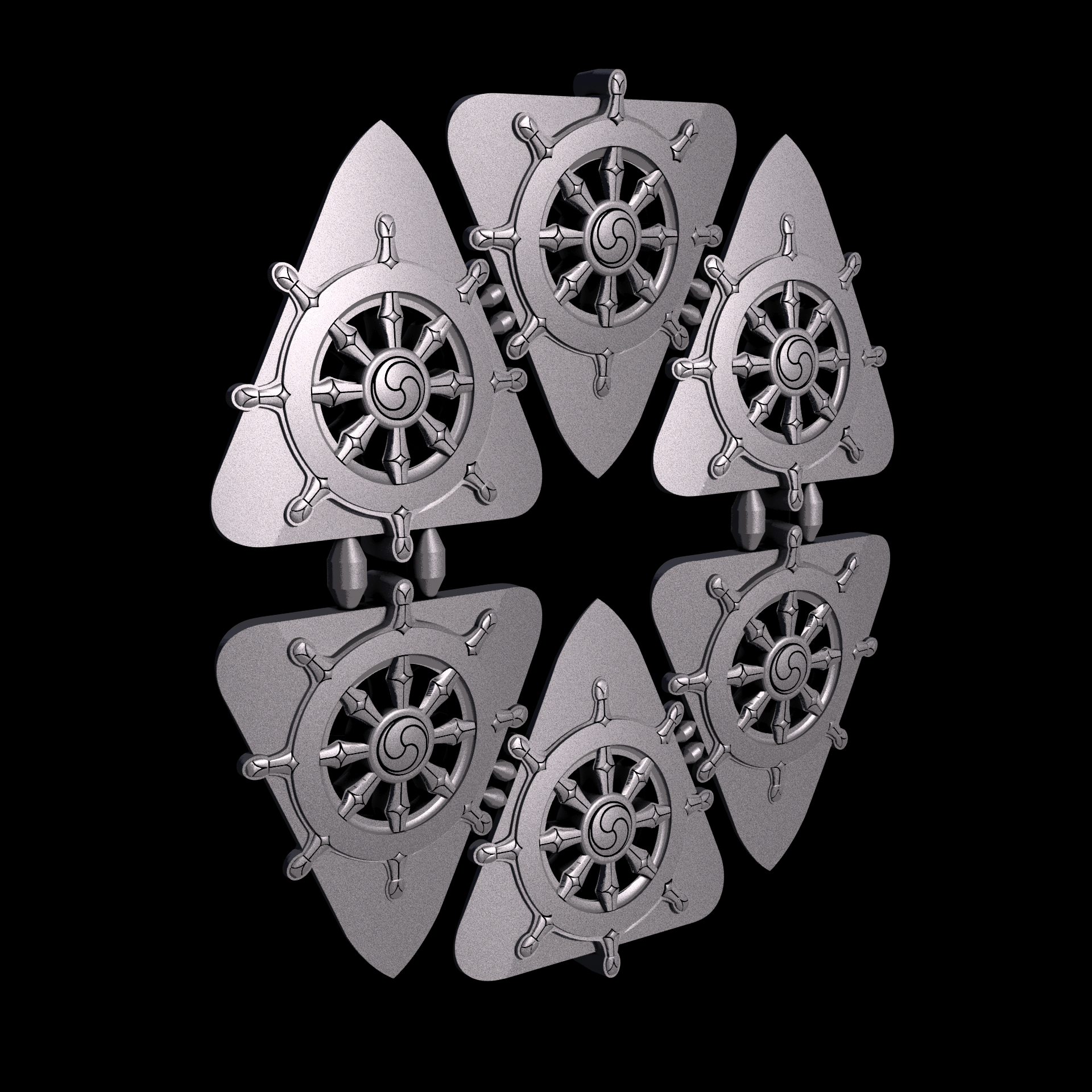 Thermoplastic Polyurethane, manufactured using HP Multi Jet Fusion (3D printing), with a slightly rough, matte surface finish.