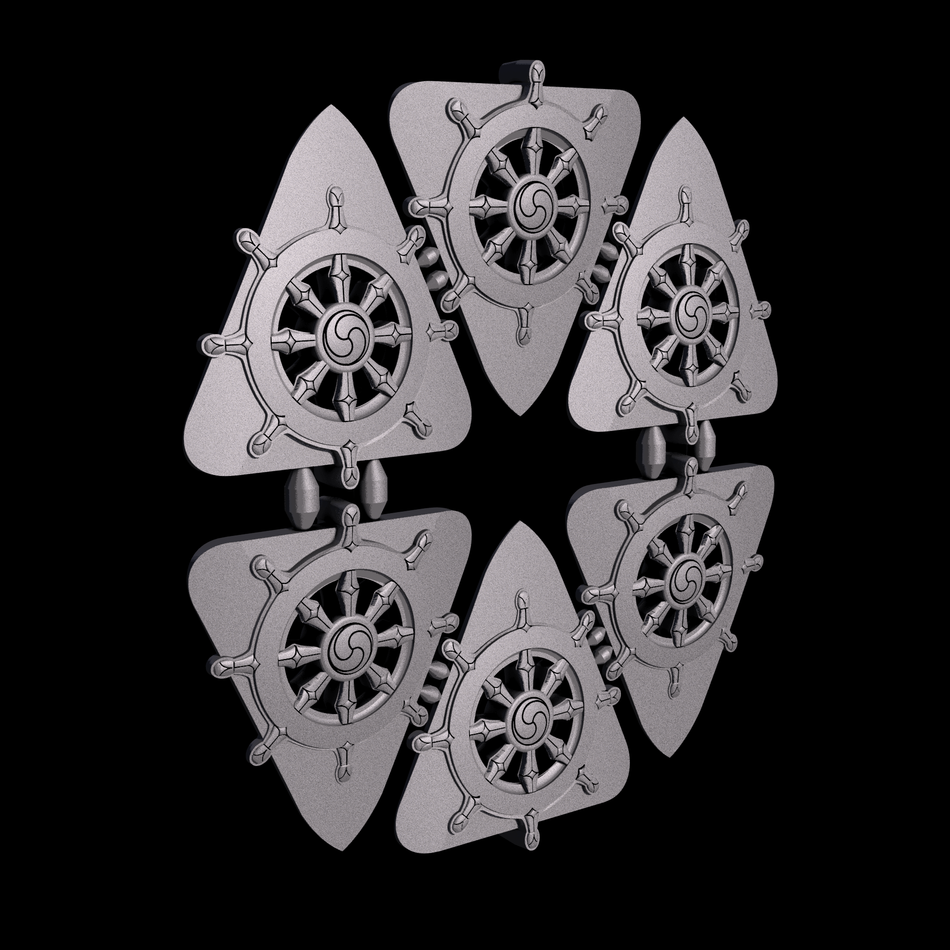 PA12 plastic, manufactured using 3D printing, with a slightly rough, matte surface finish.