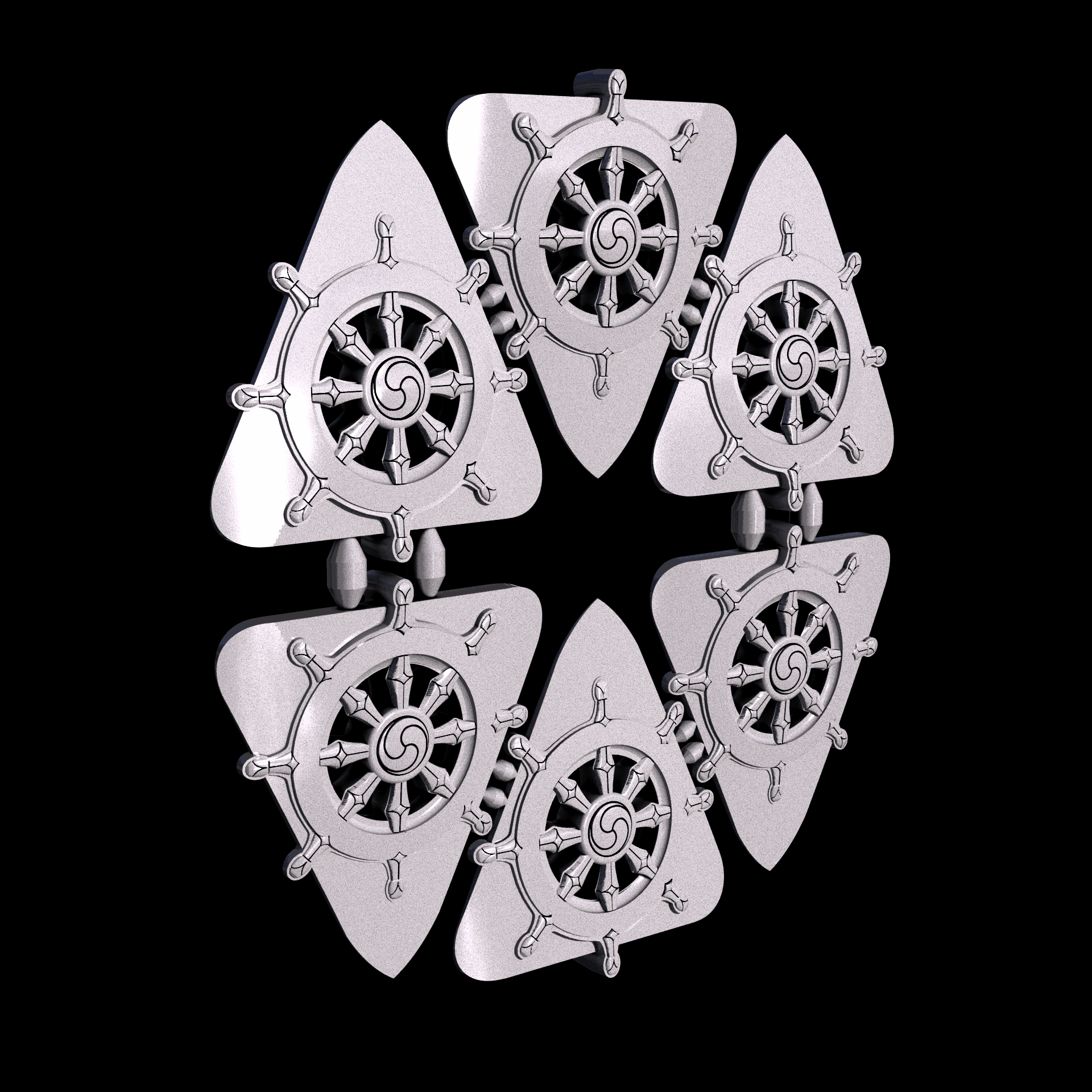 Rigid acrylate photopolymer, manufactured using Stereolithography (3D printing), that has a smooth surface finish.