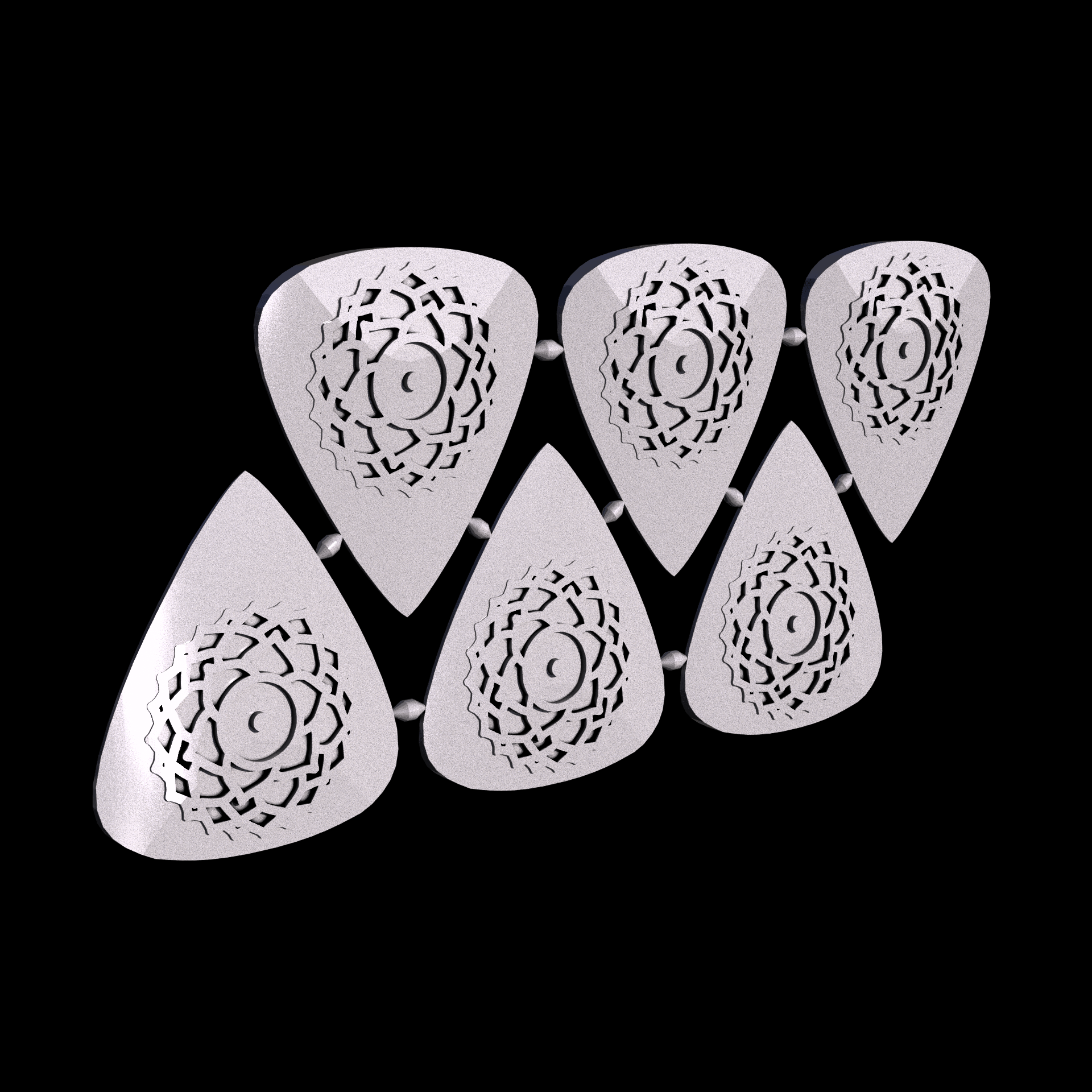 Rigid acrylate photopolymer, manufactured using Stereolithography (3D printing), that has a smooth surface finish.