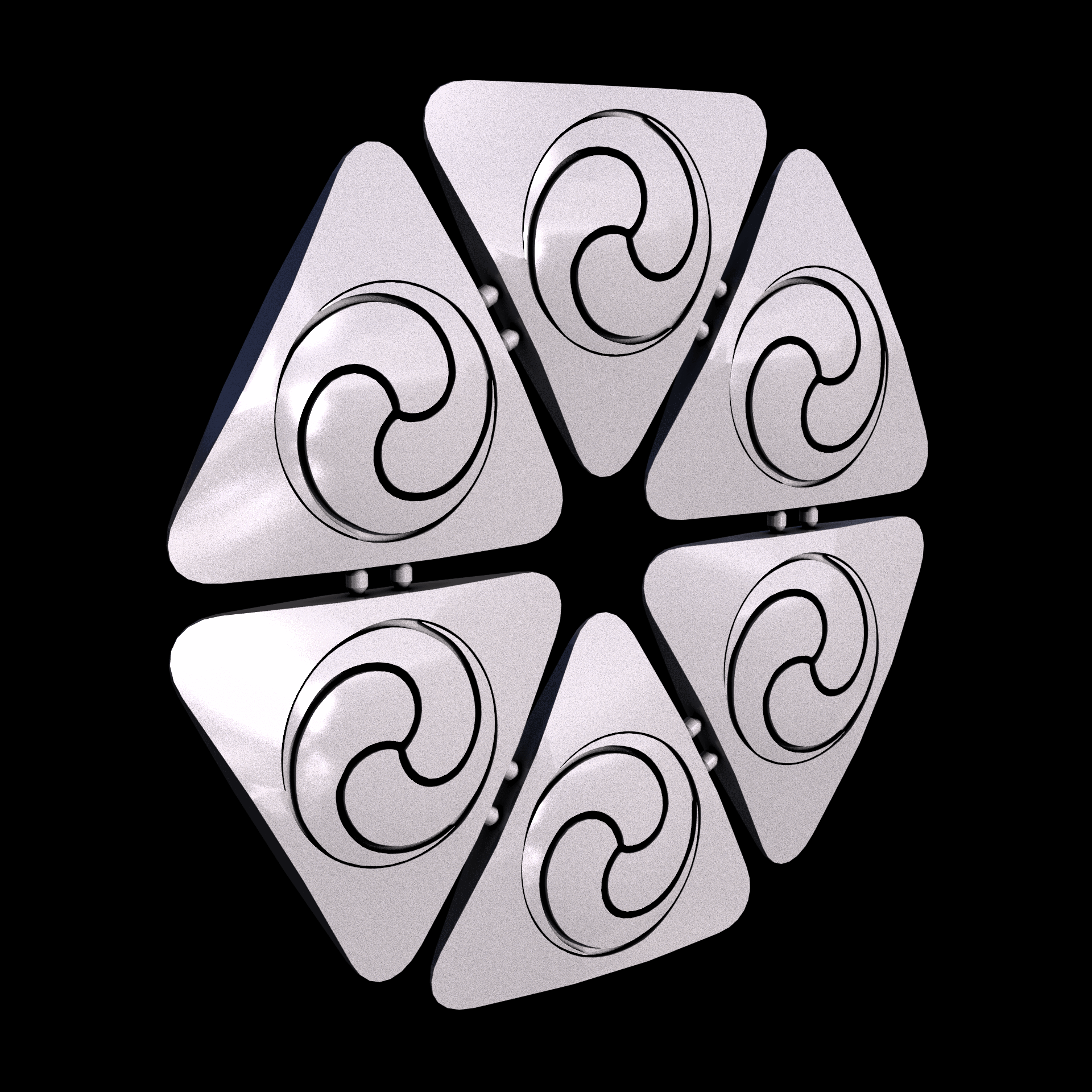 Rigid acrylate photopolymer, manufactured using Stereolithography (3D printing), that has a smooth surface finish.