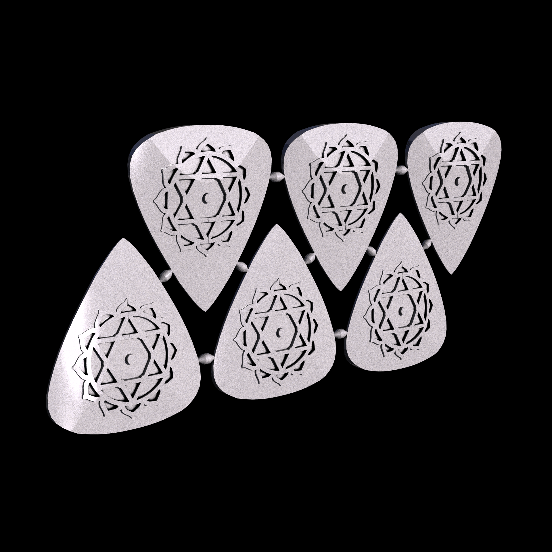 Rigid acrylate photopolymer, manufactured using Stereolithography (3D printing), that has a smooth surface finish.