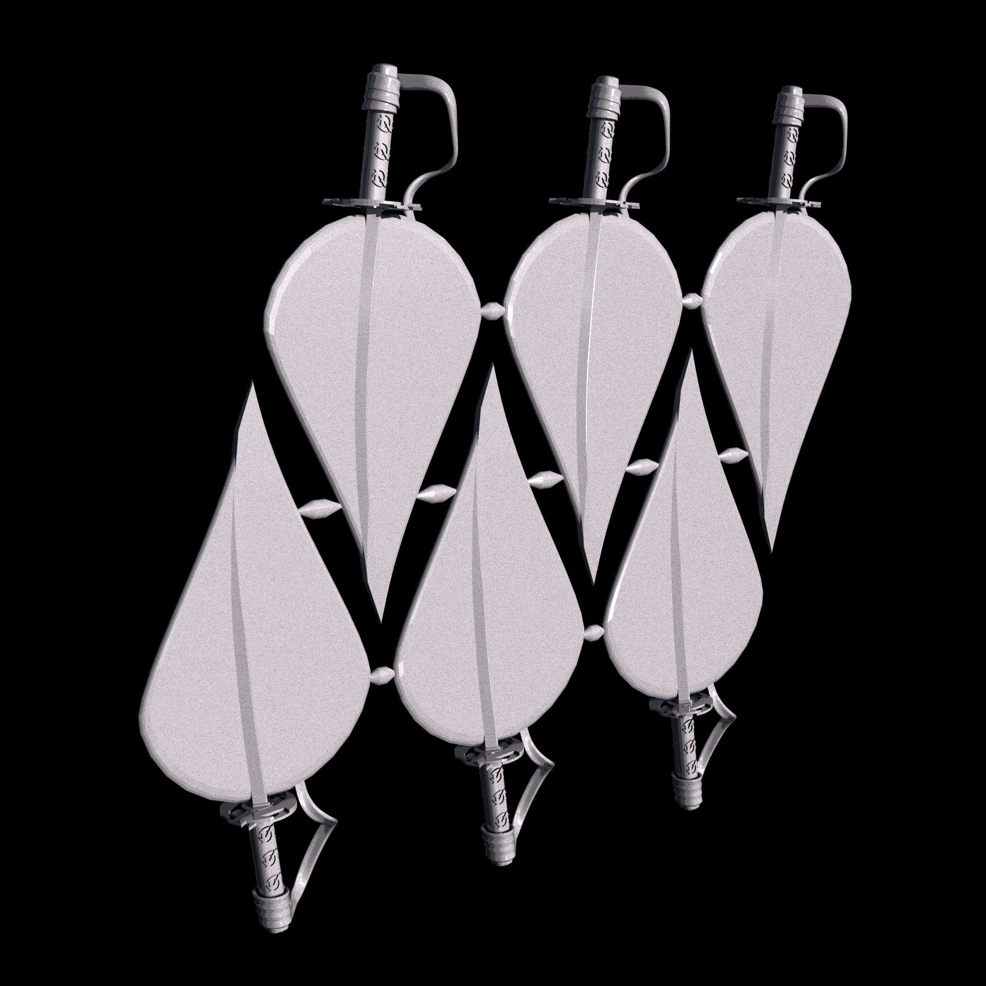 Rigid acrylate photopolymer, manufactured using Stereolithography (3D printing), that has a smooth surface finish.