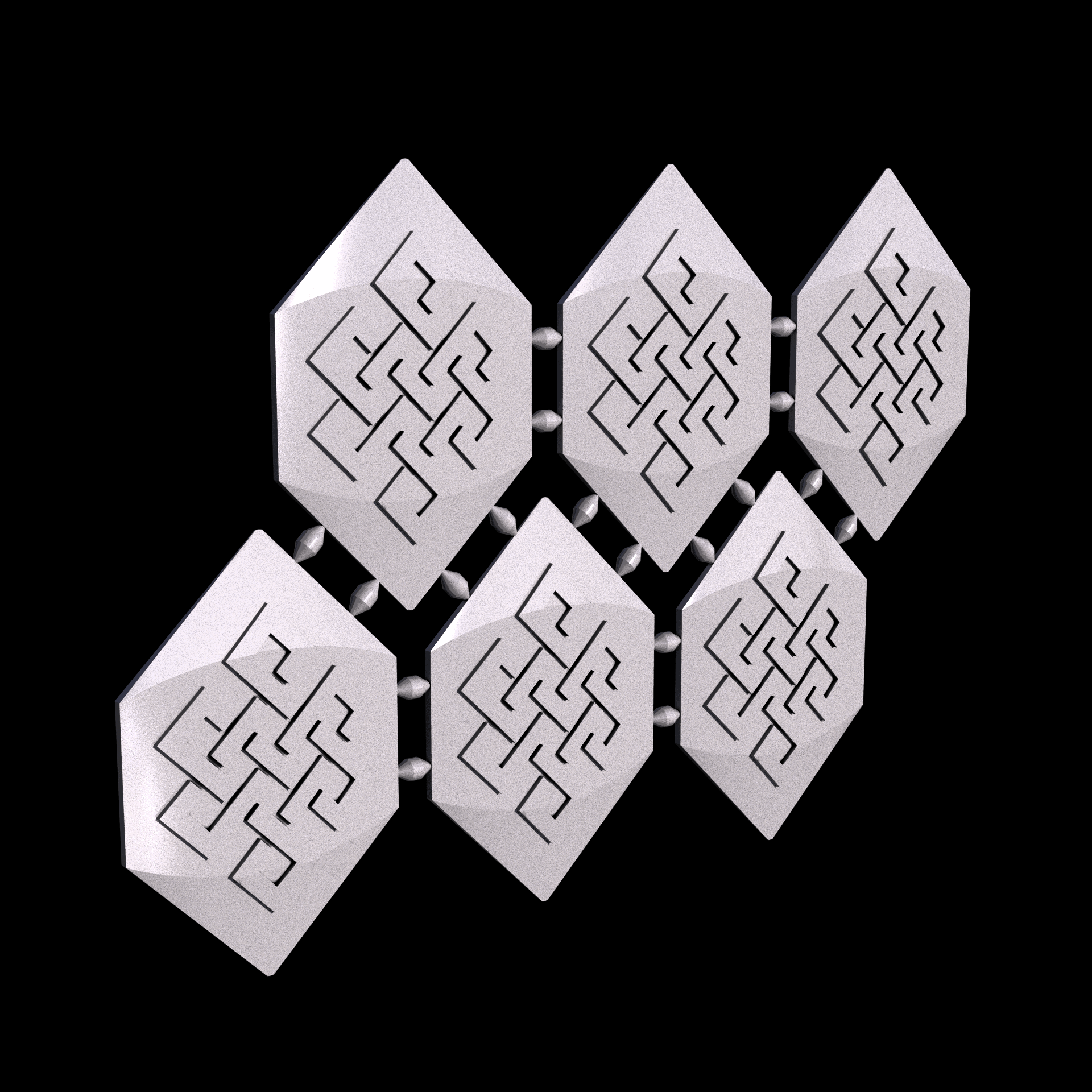 Rigid acrylate photopolymer, manufactured using Stereolithography (3D printing), that has a smooth surface finish.