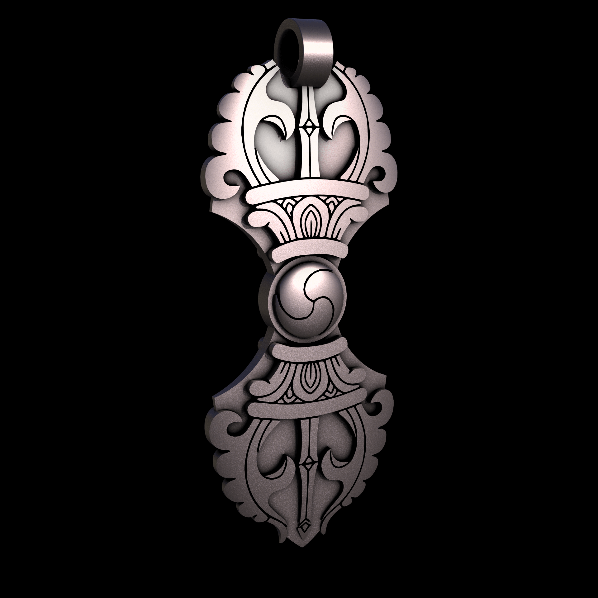 Bronze infused 420 stainless steel, manufactured using 3D printing, with a matte surface finish and visible print lines.