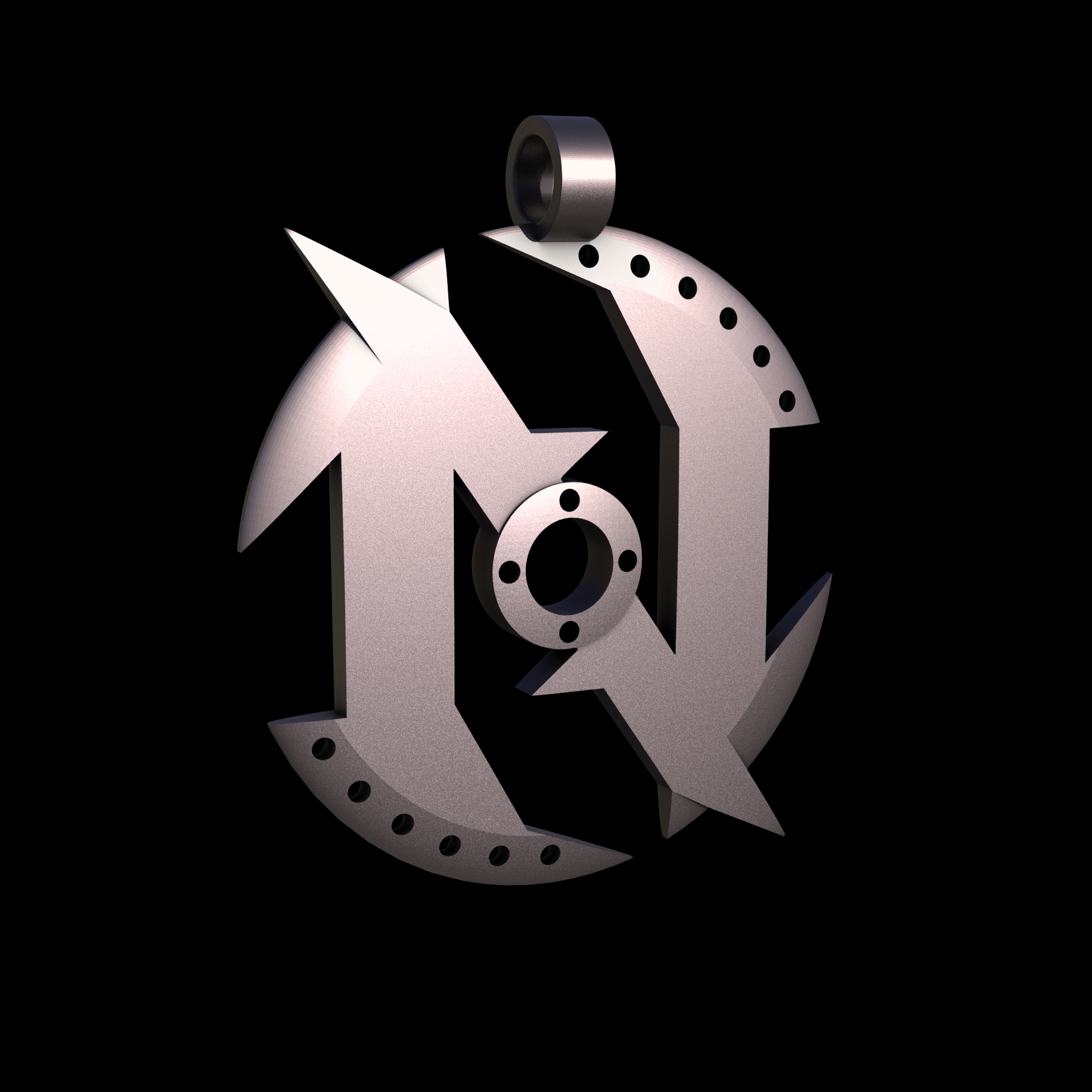 Bronze infused 420 stainless steel, manufactured using 3D printing, with a matte surface finish and visible print lines.