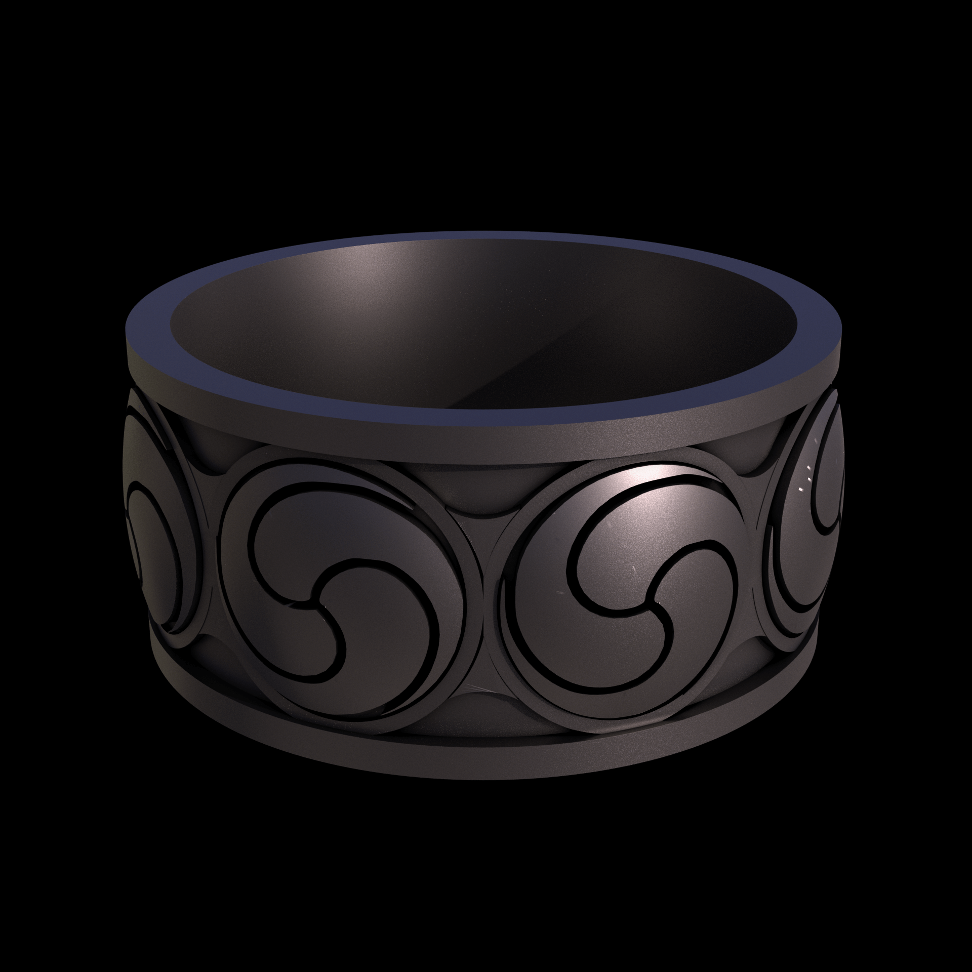 Bronze infused 420 stainless steel, manufactured using 3D printing, with a matte surface finish and visible print lines.
