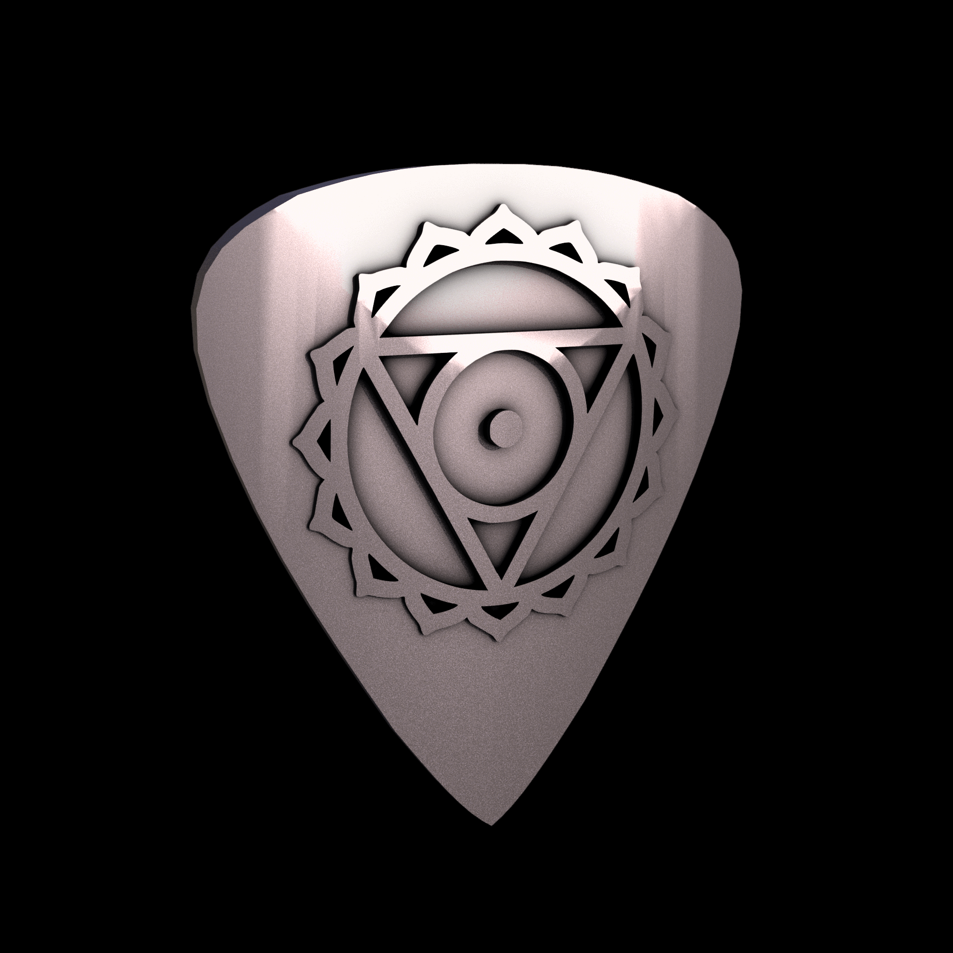 Bronze infused 420 stainless steel, manufactured using 3D printing, with a matte surface finish and visible print lines.