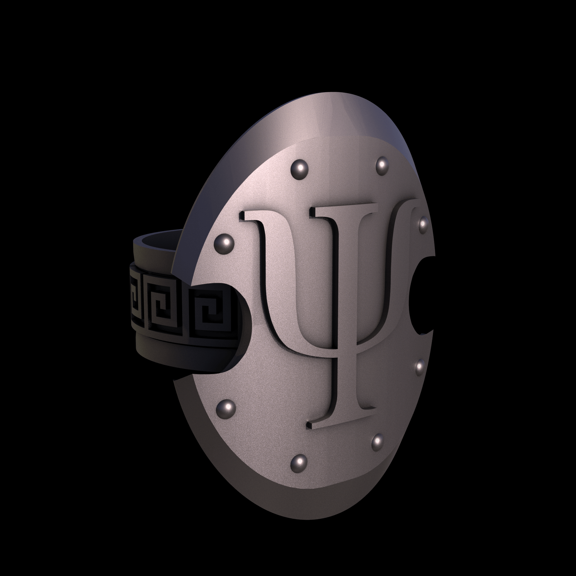 Bronze infused 420 stainless steel, manufactured using 3D printing, with a matte surface finish and visible print lines.