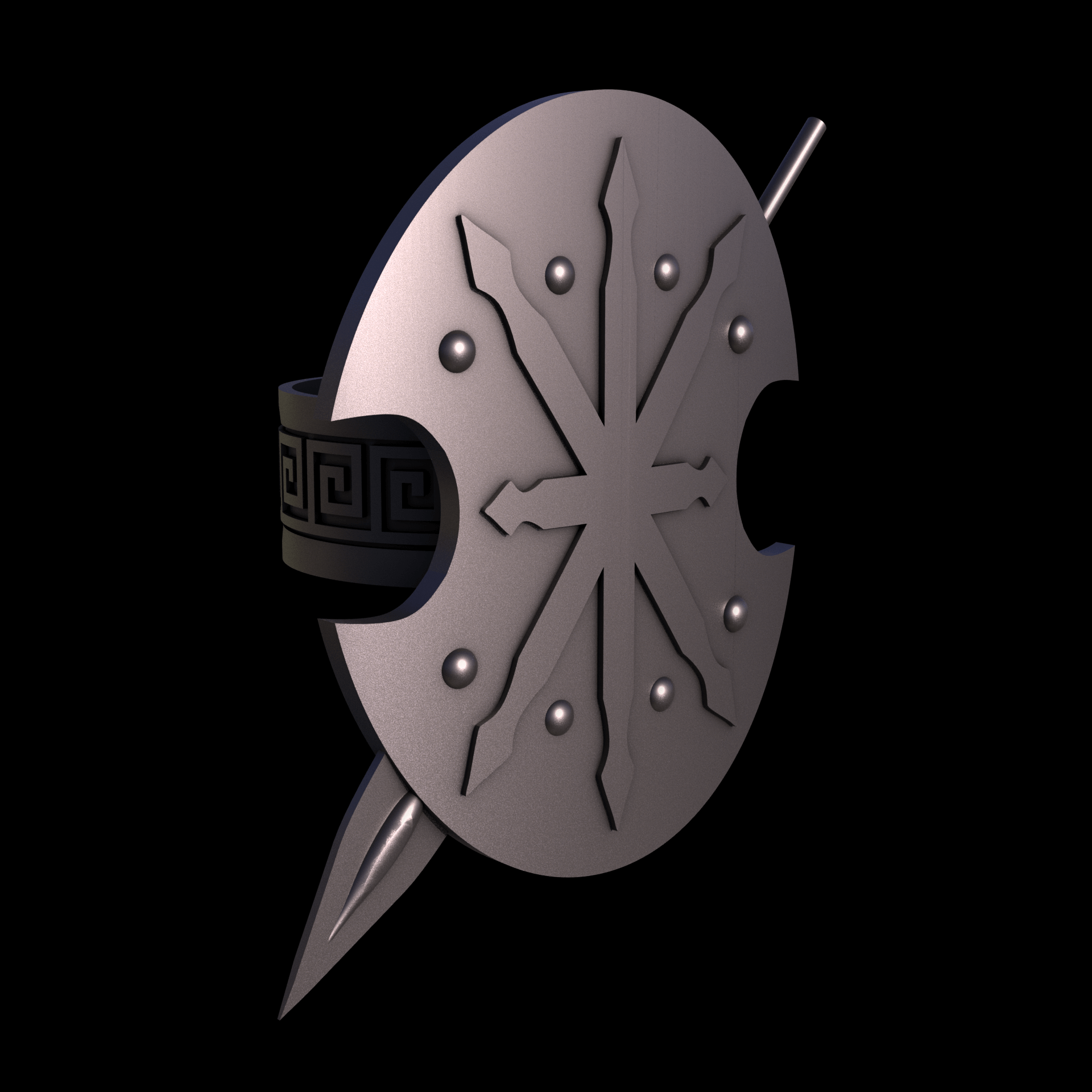 Bronze infused 420 stainless steel, manufactured using 3D printing, with a matte surface finish and visible print lines.