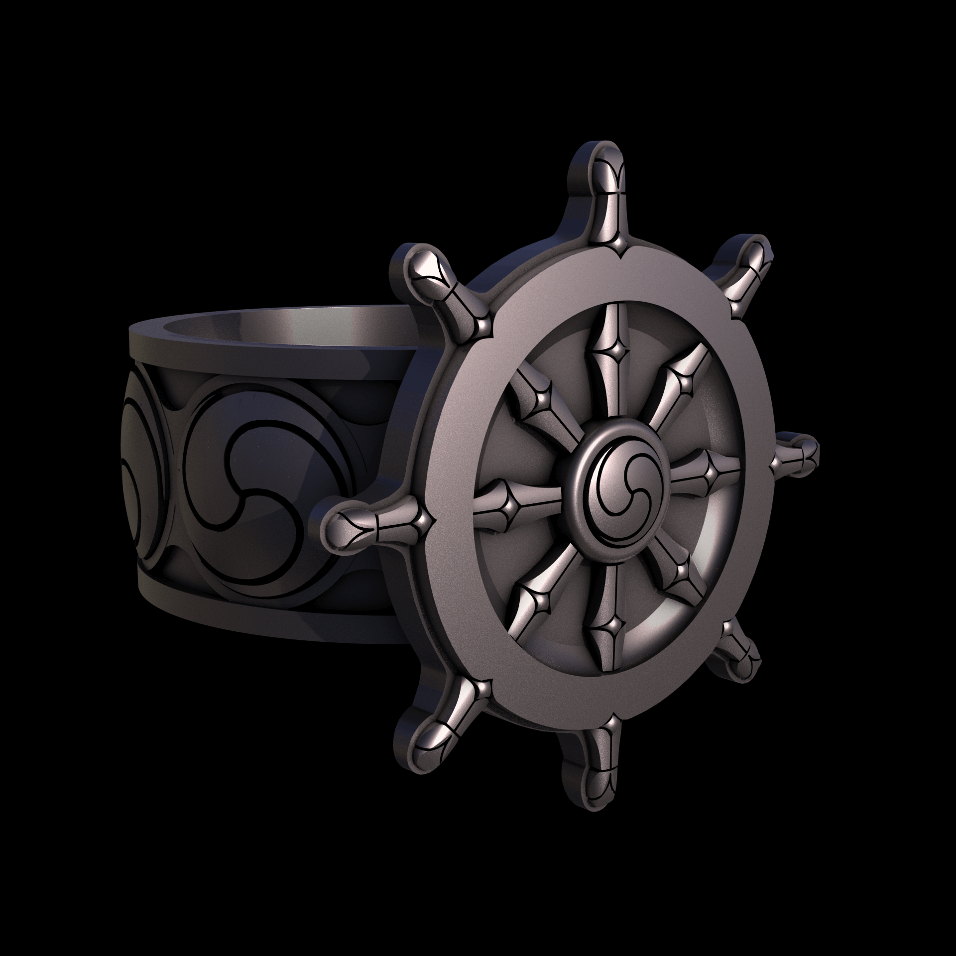 Bronze infused 420 stainless steel, manufactured using 3D printing, with a matte surface finish and visible print lines.