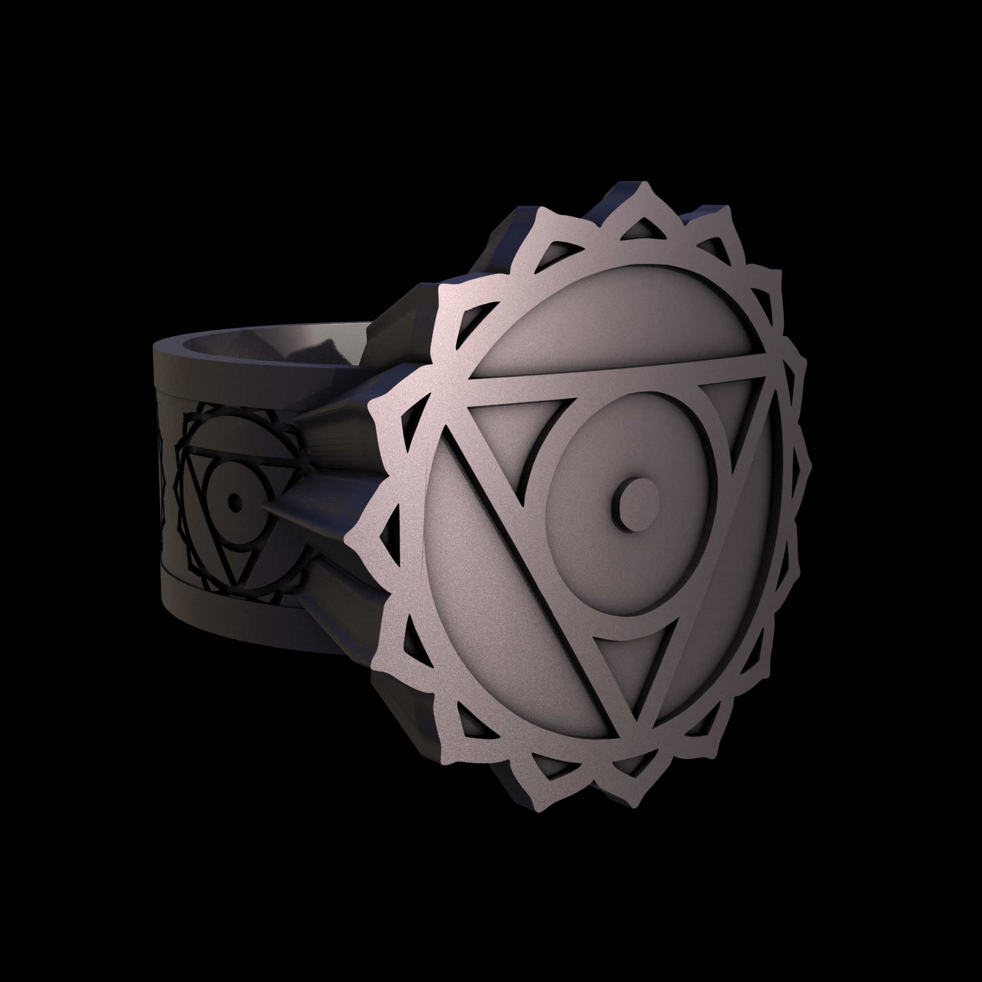 Bronze infused 420 stainless steel, manufactured using 3D printing, with a matte surface finish and visible print lines.