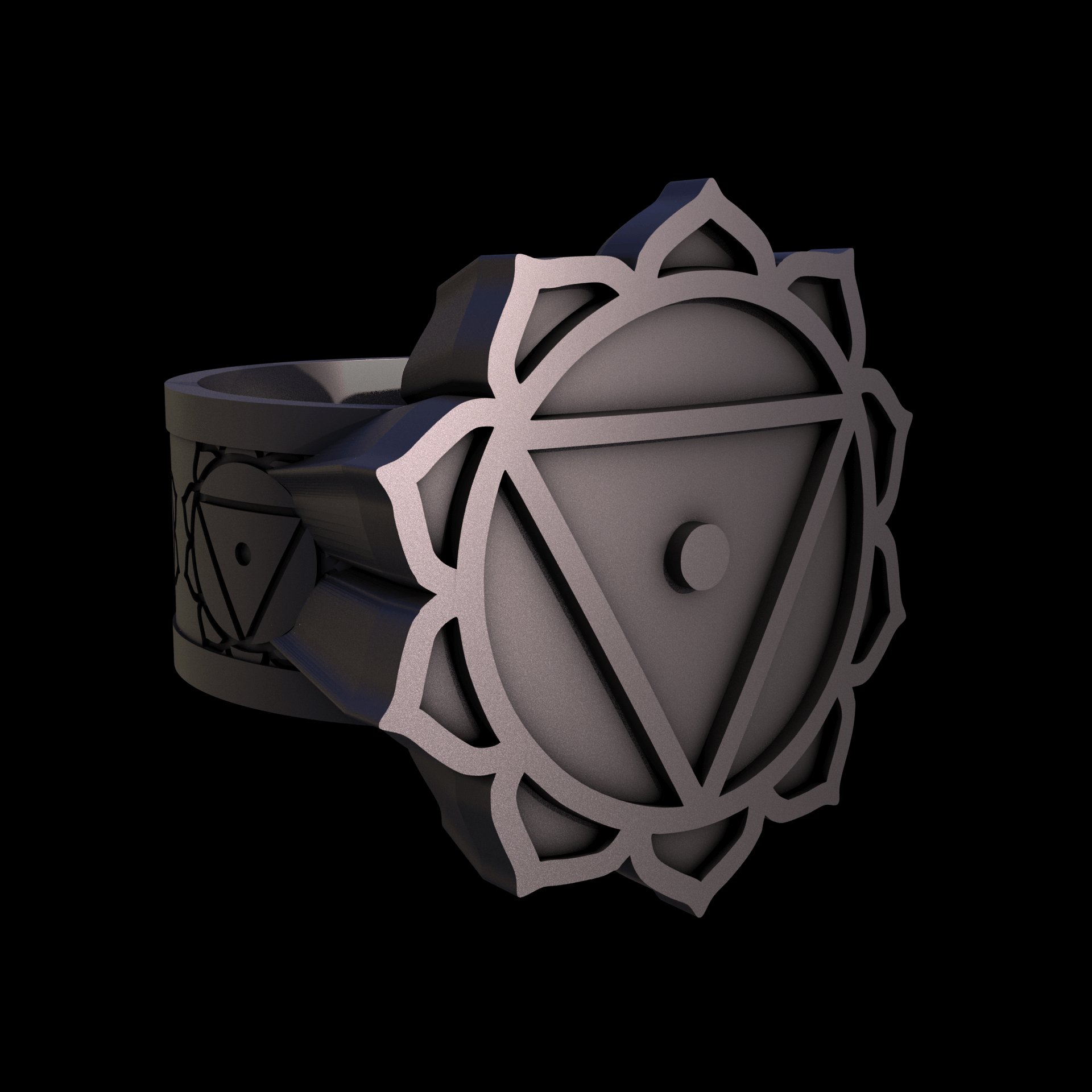 Bronze infused 420 stainless steel, manufactured using 3D printing, with a matte surface finish and visible print lines.