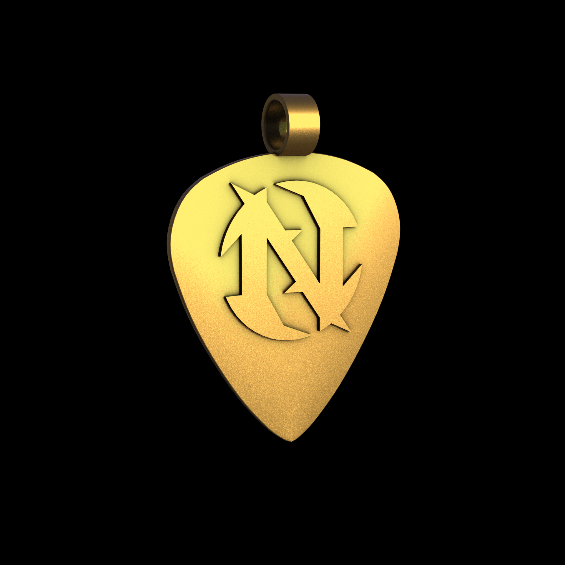 Brass manufactured using wax casting, and lightly polished with a rough matte surface finish.