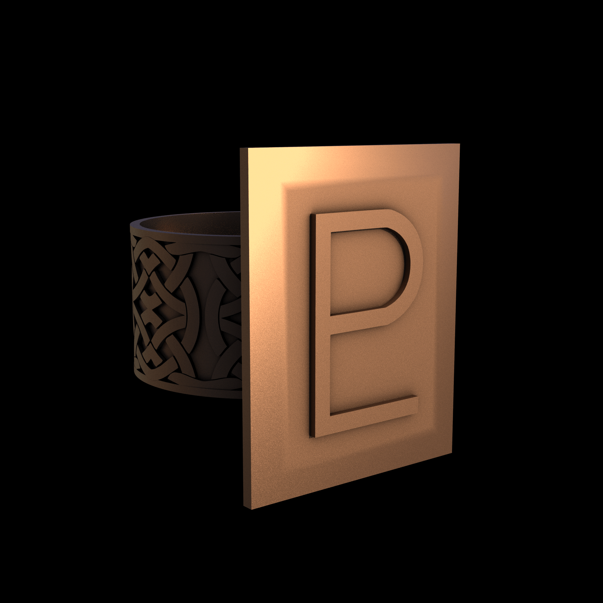 Bronze manufactured using wax casting, and lightly polished with a rough matte surface finish.