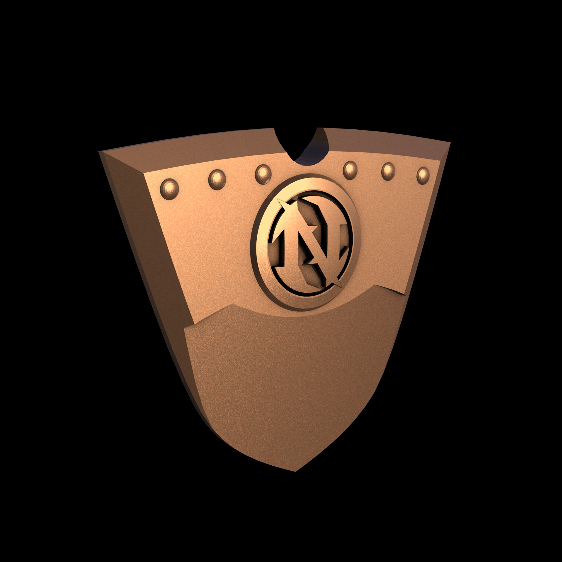 Bronze manufactured using wax casting, and lightly polished with a rough matte surface finish.