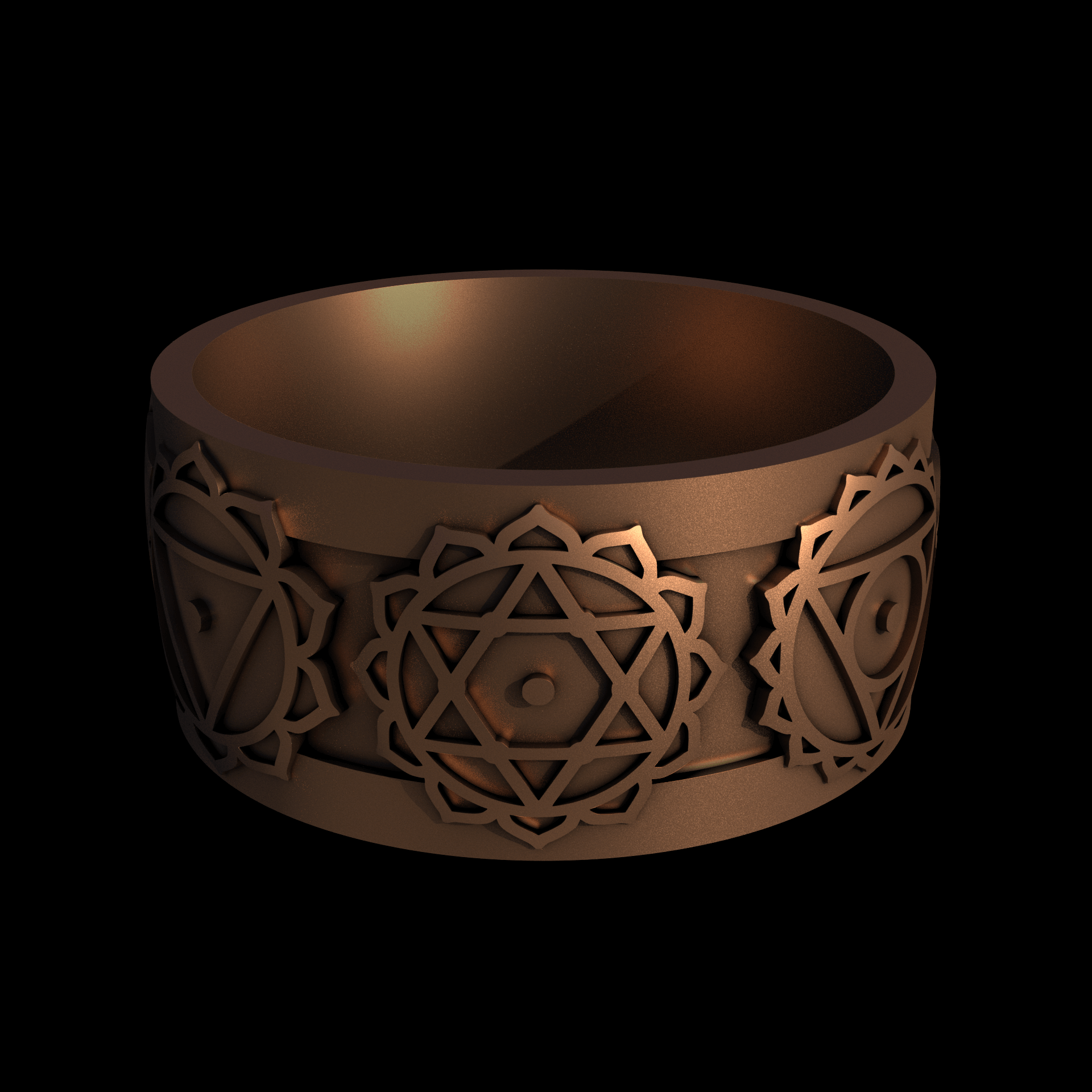 Bronze manufactured using wax casting, and lightly polished with a rough matte surface finish.