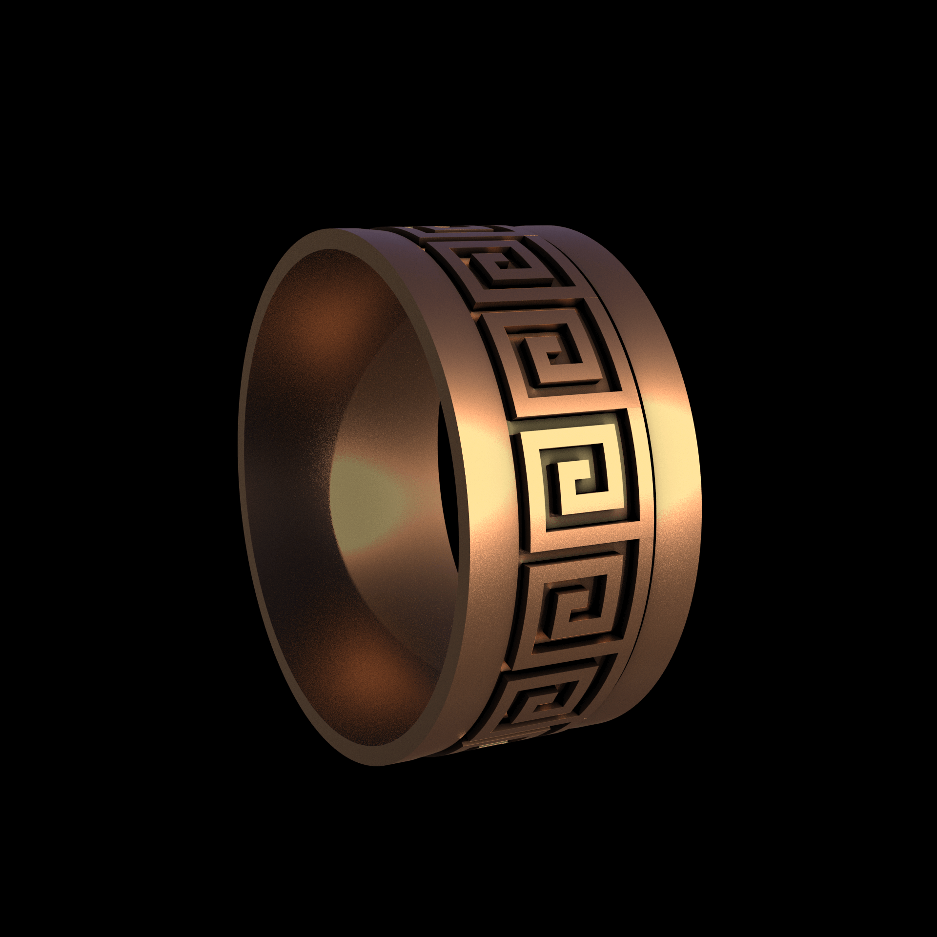 Bronze manufactured using wax casting, and lightly polished with a rough matte surface finish.