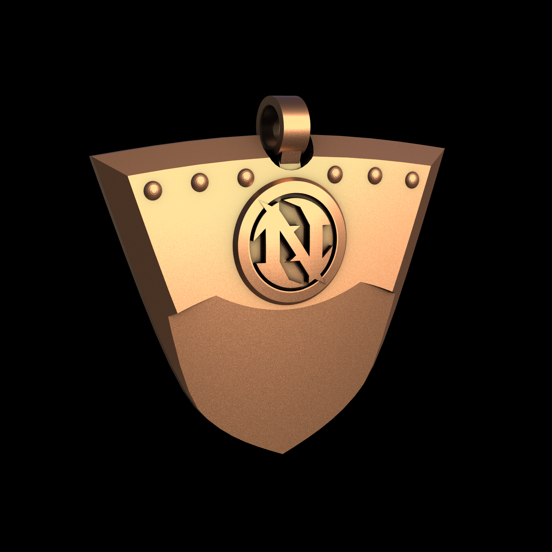 Bronze manufactured using wax casting, and lightly polished with a rough matte surface finish.