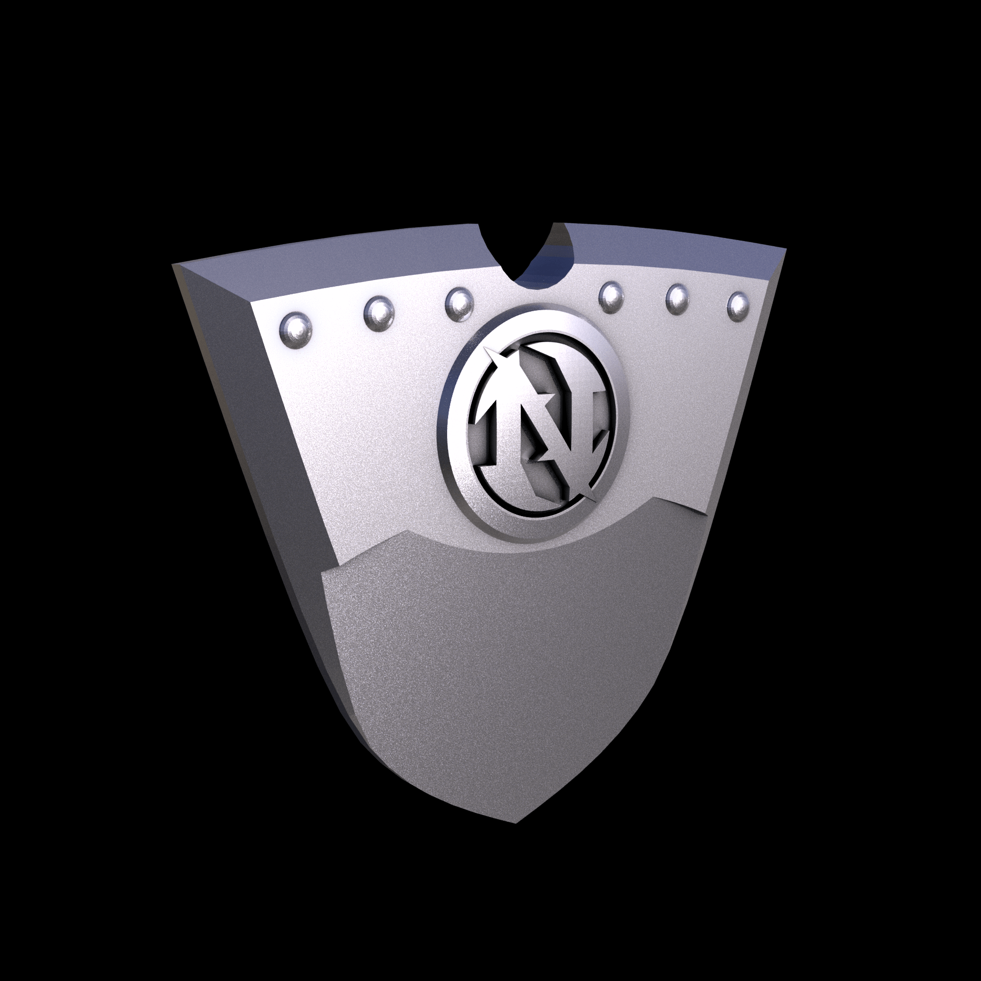 Sterling silver manufactured using wax casting, and lightly polished with a rough matte surface finish.