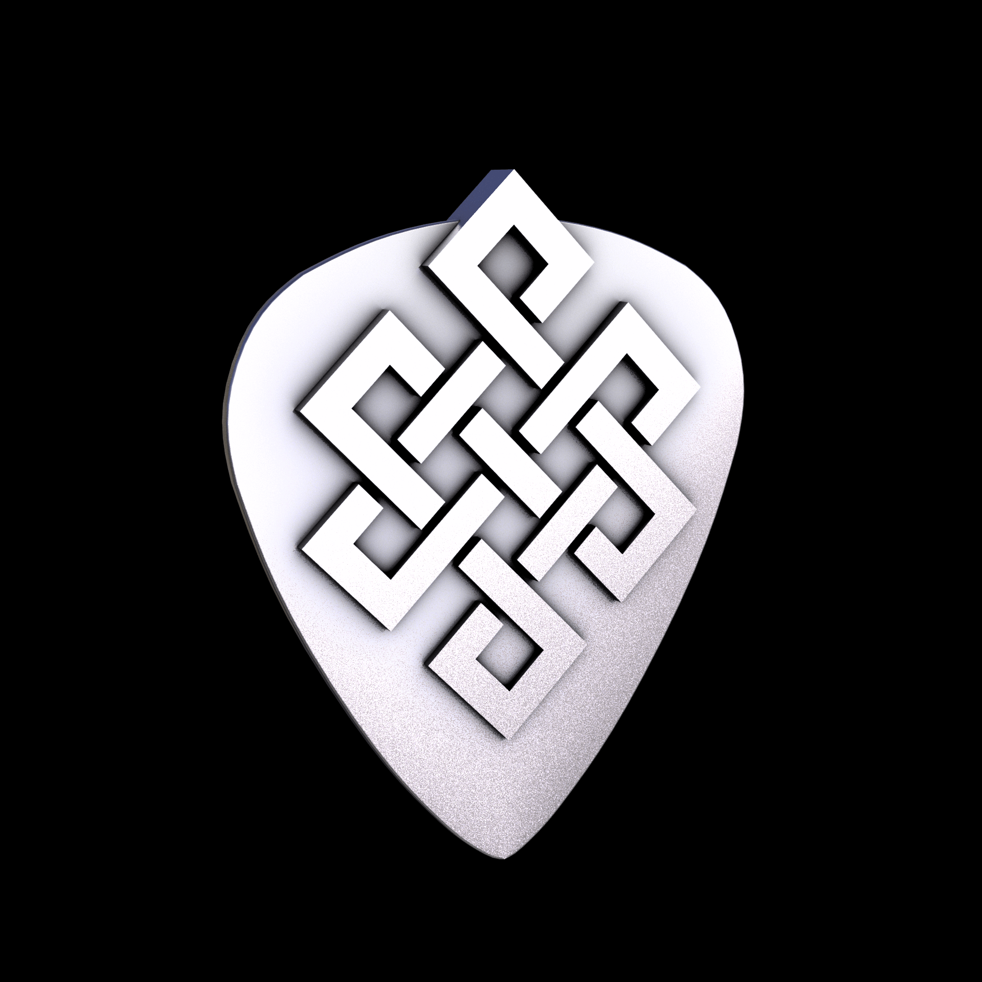 Sterling silver manufactured using wax casting, and lightly polished with a rough matte surface finish.