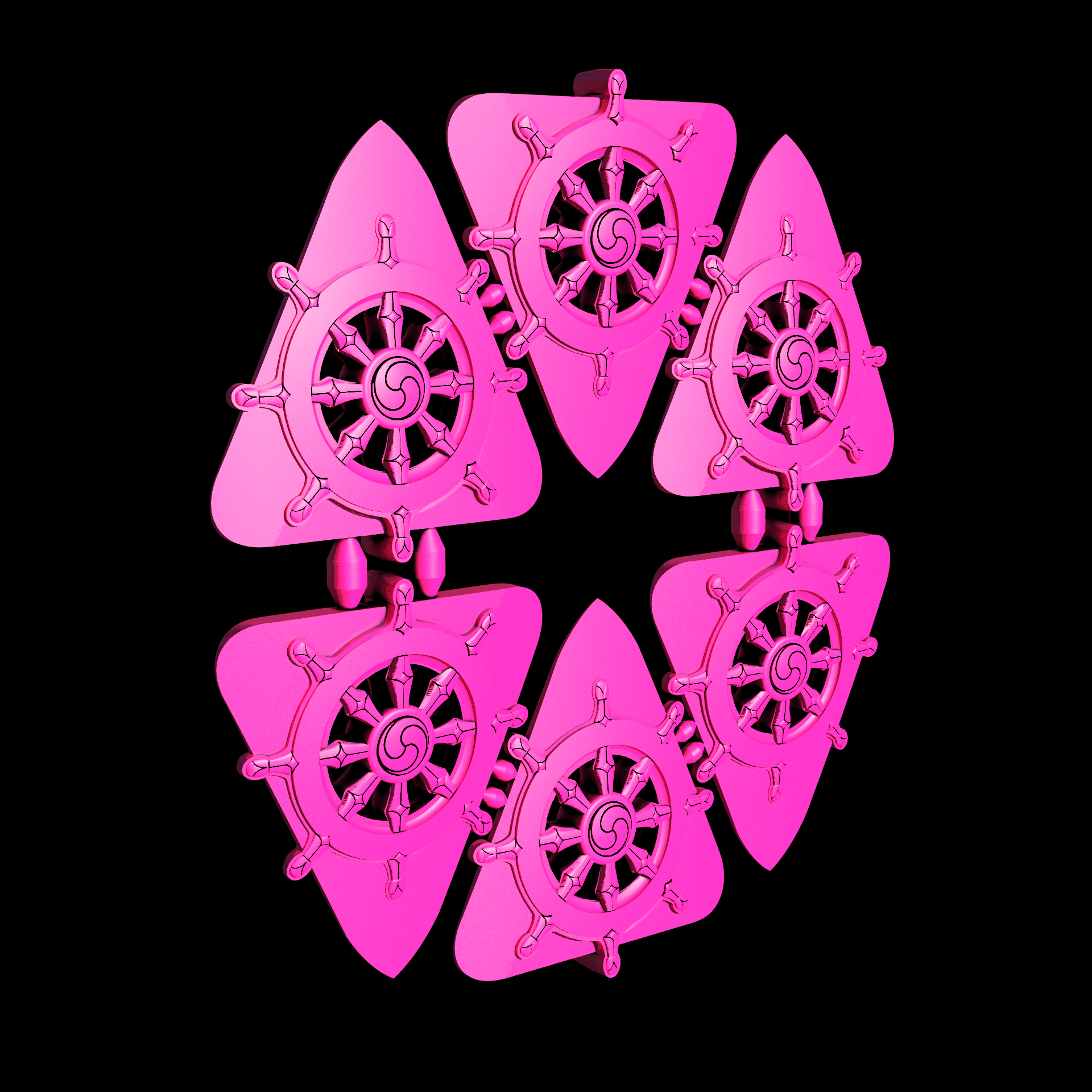 Nylon 12 plastic, manufactured using 3D printing, with a smooth surface finish.