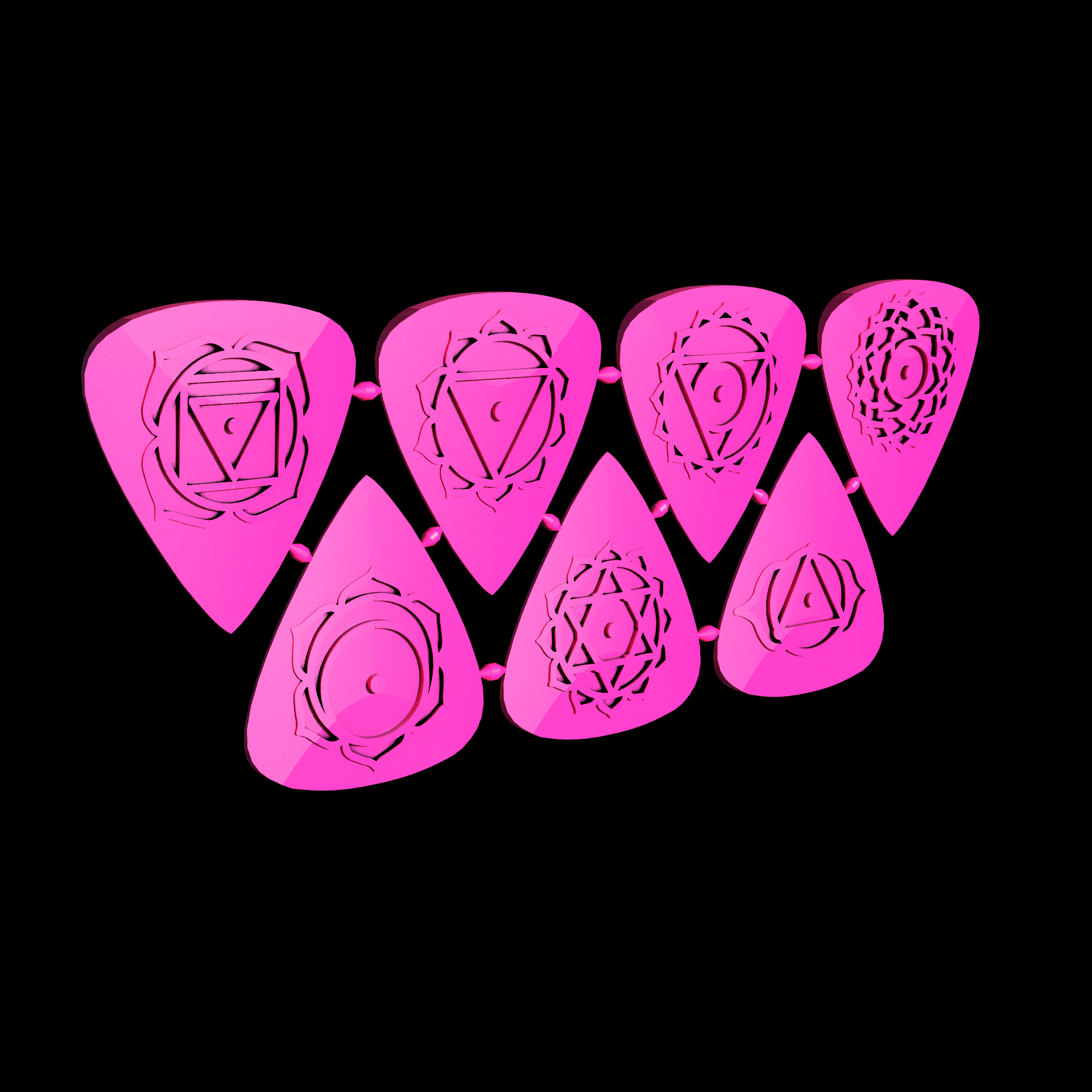 Nylon 12 plastic, manufactured using 3D printing, with a smooth surface finish.